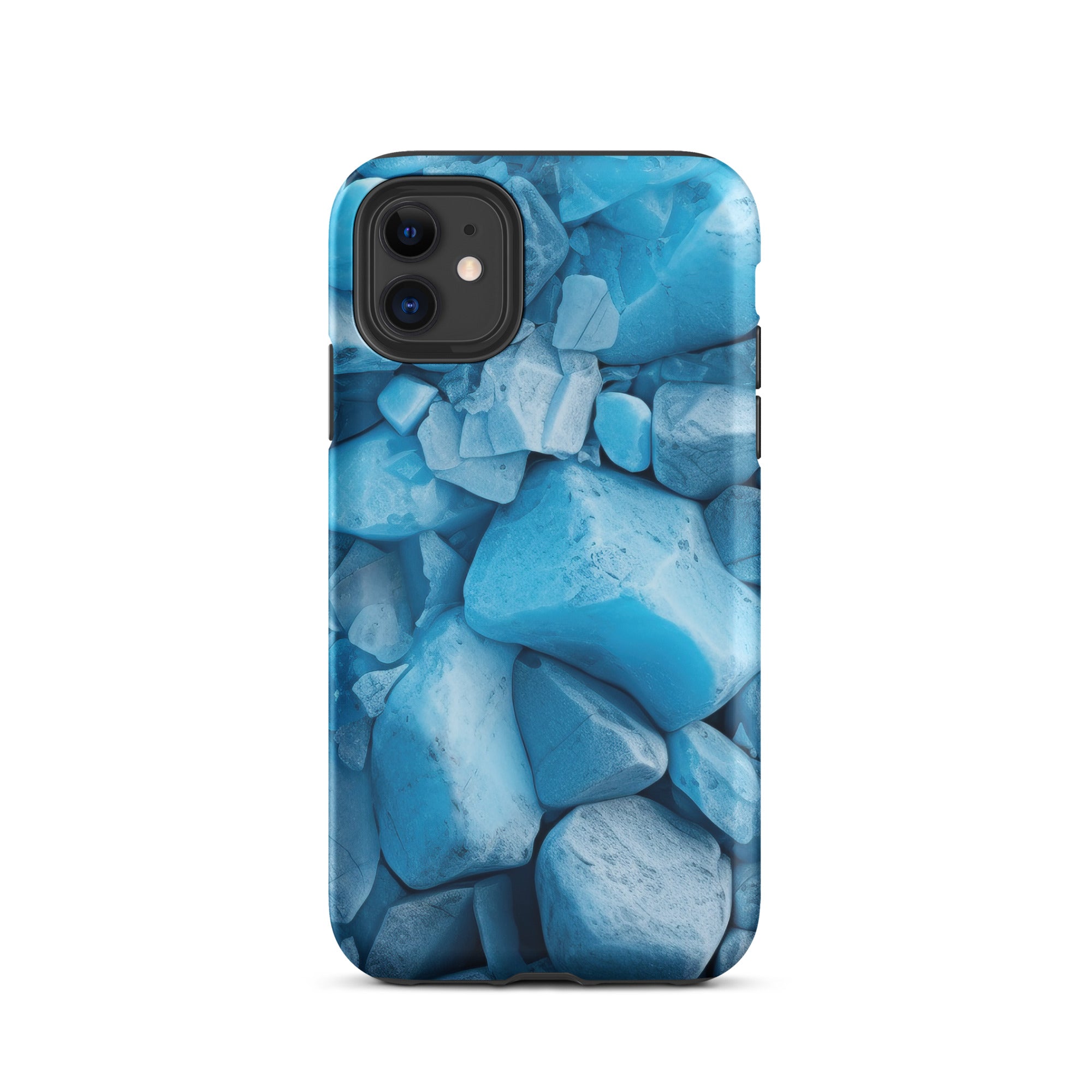 Aquamarine Rock iPhone Case by Visual Verse - Image 2