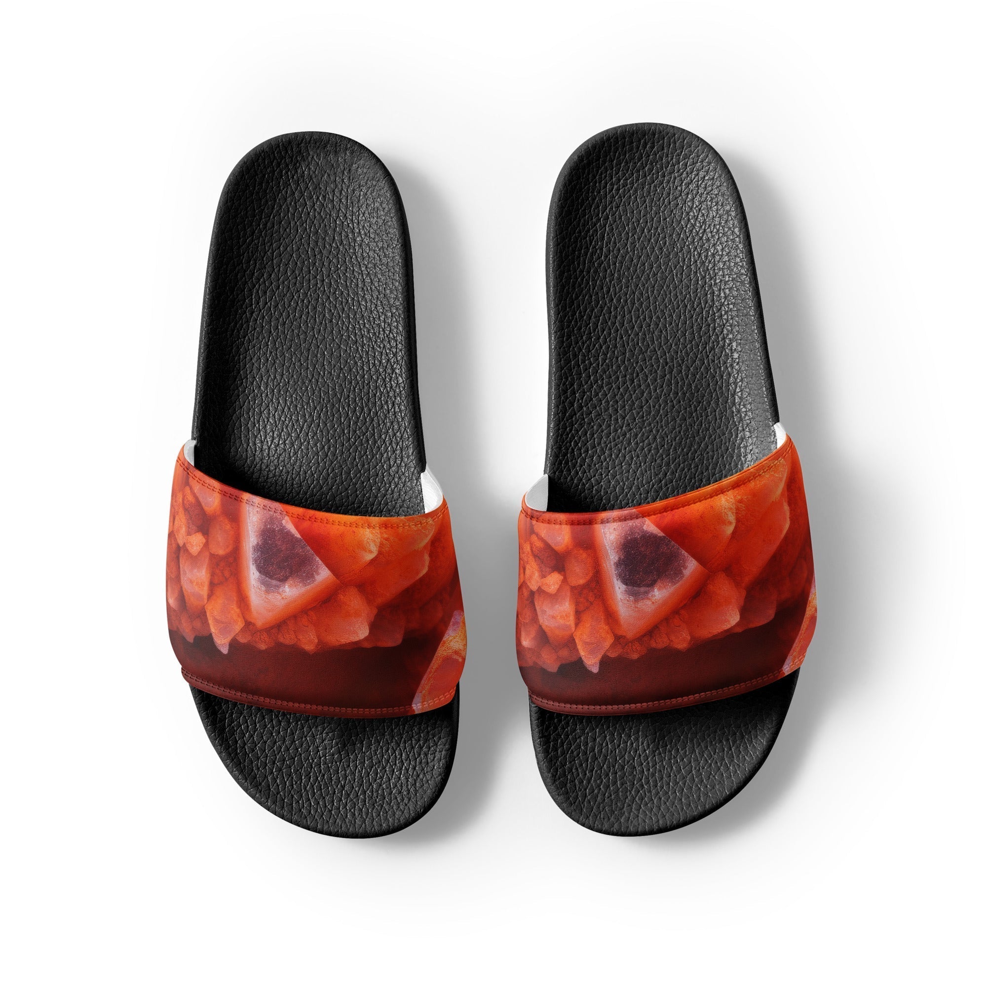 Aragonite Rock Men's Slides by Visual Verse - Image 2