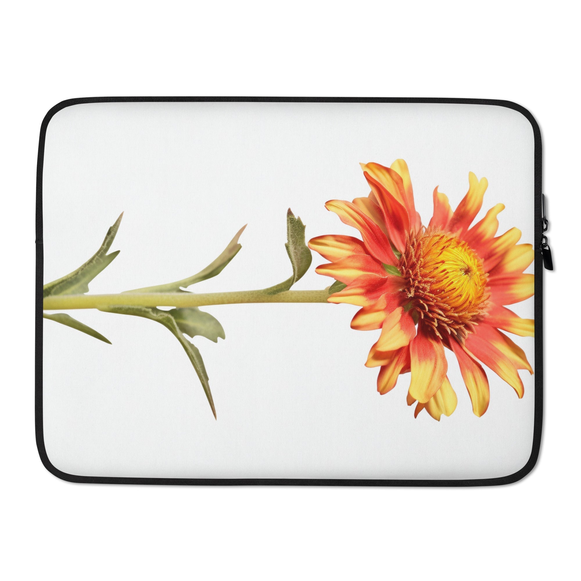 Arizona Sun Gaillardia Flower Laptop Sleeve by Visual Verse - Image 1