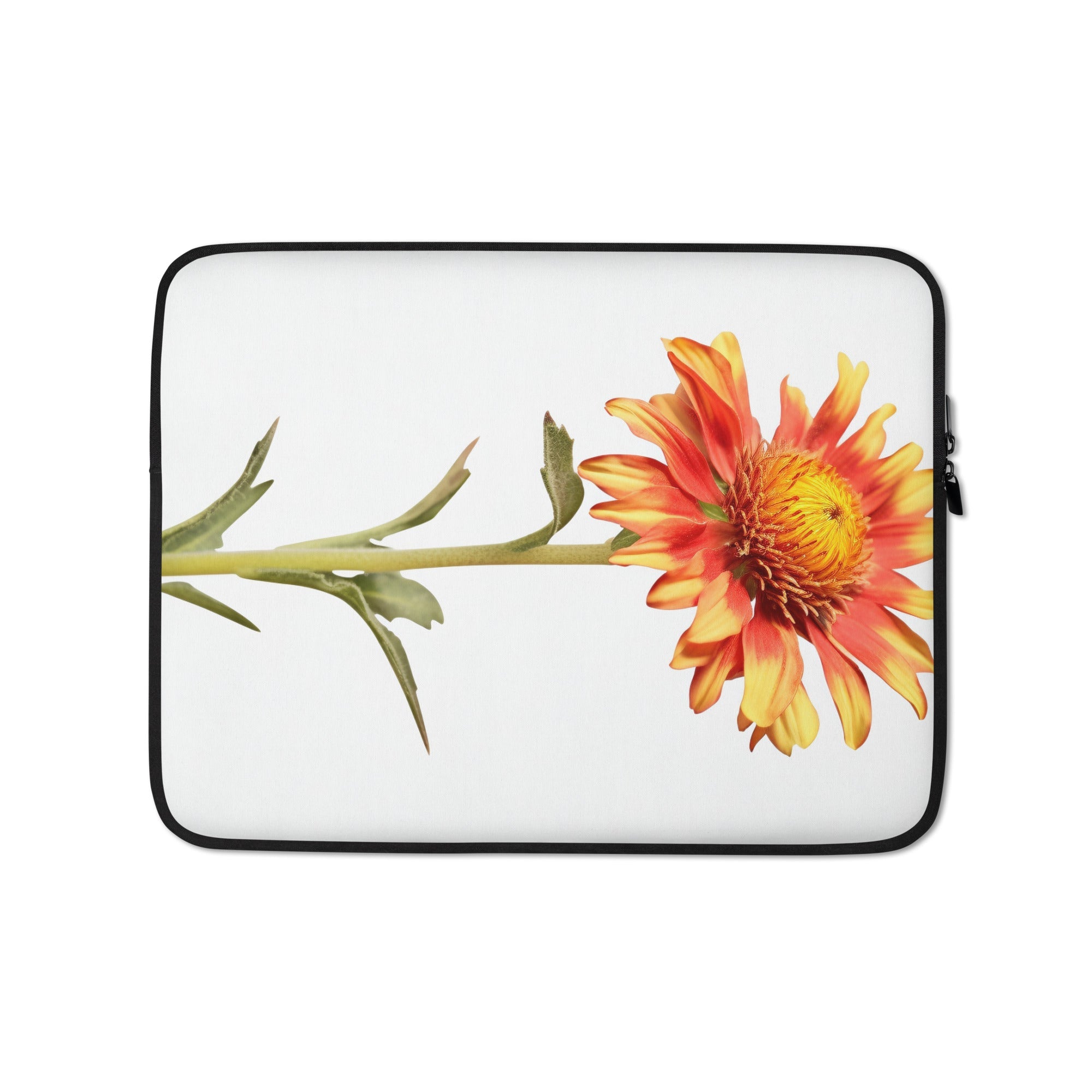 Arizona Sun Gaillardia Flower Laptop Sleeve by Visual Verse - Image 2