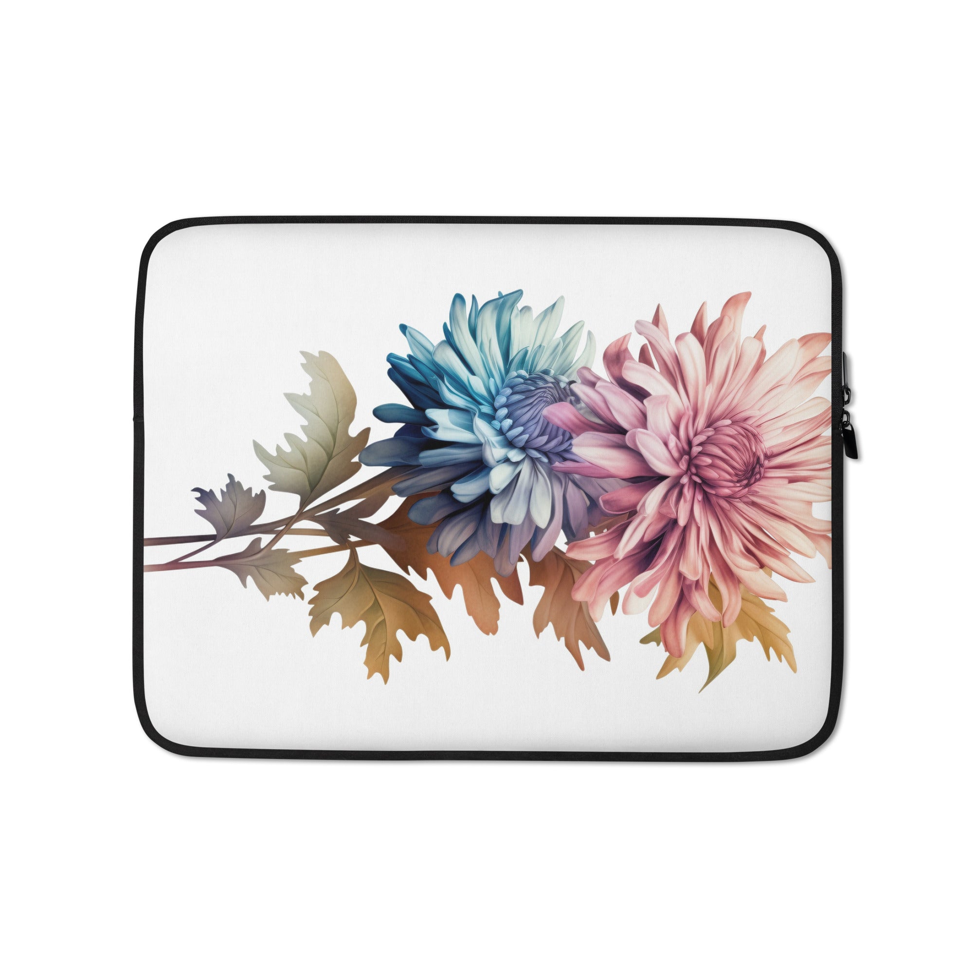 Aster Flower Laptop Sleeve by Visual Verse - Image 2