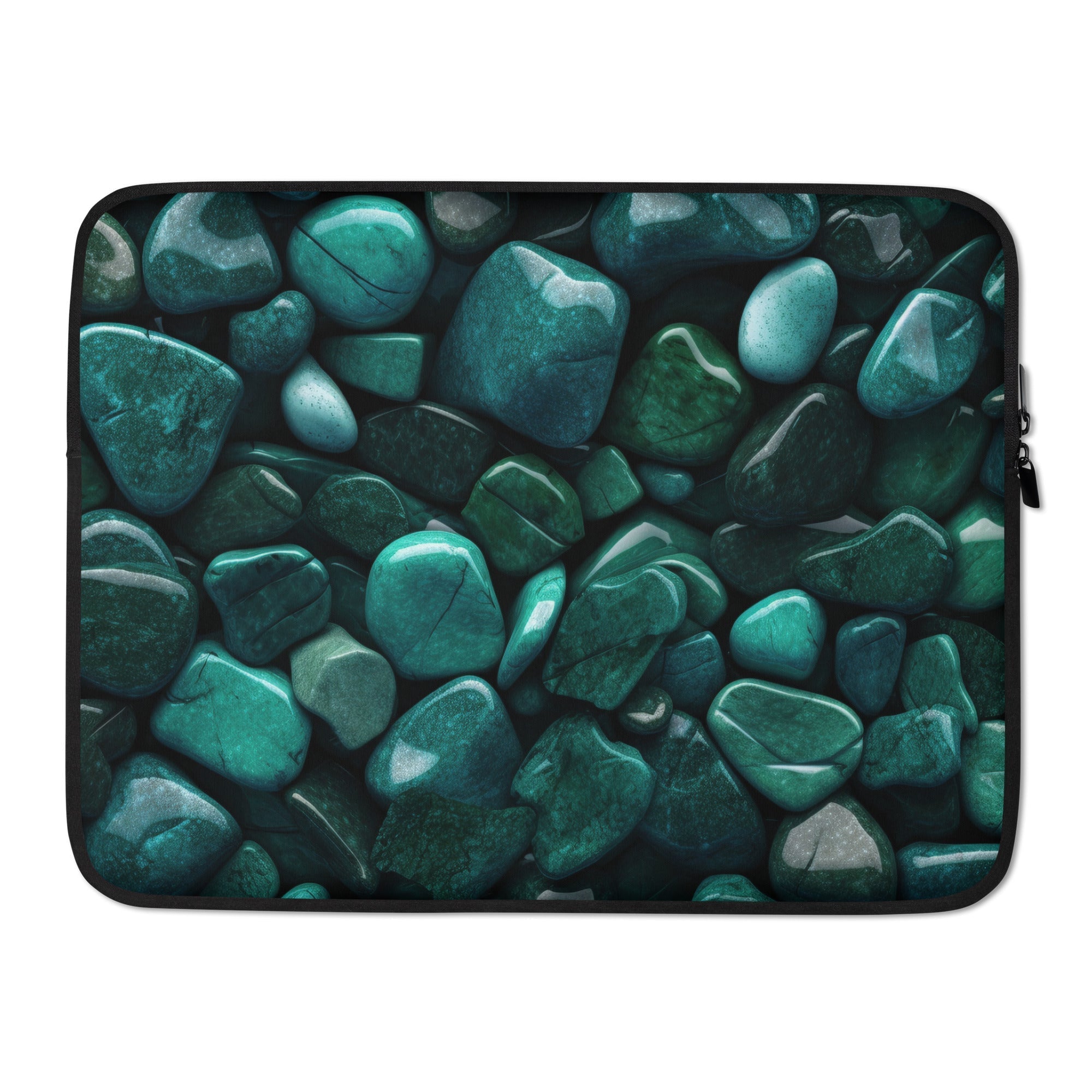 Aventurine Laptop Sleeve by Visual Verse - Image 1