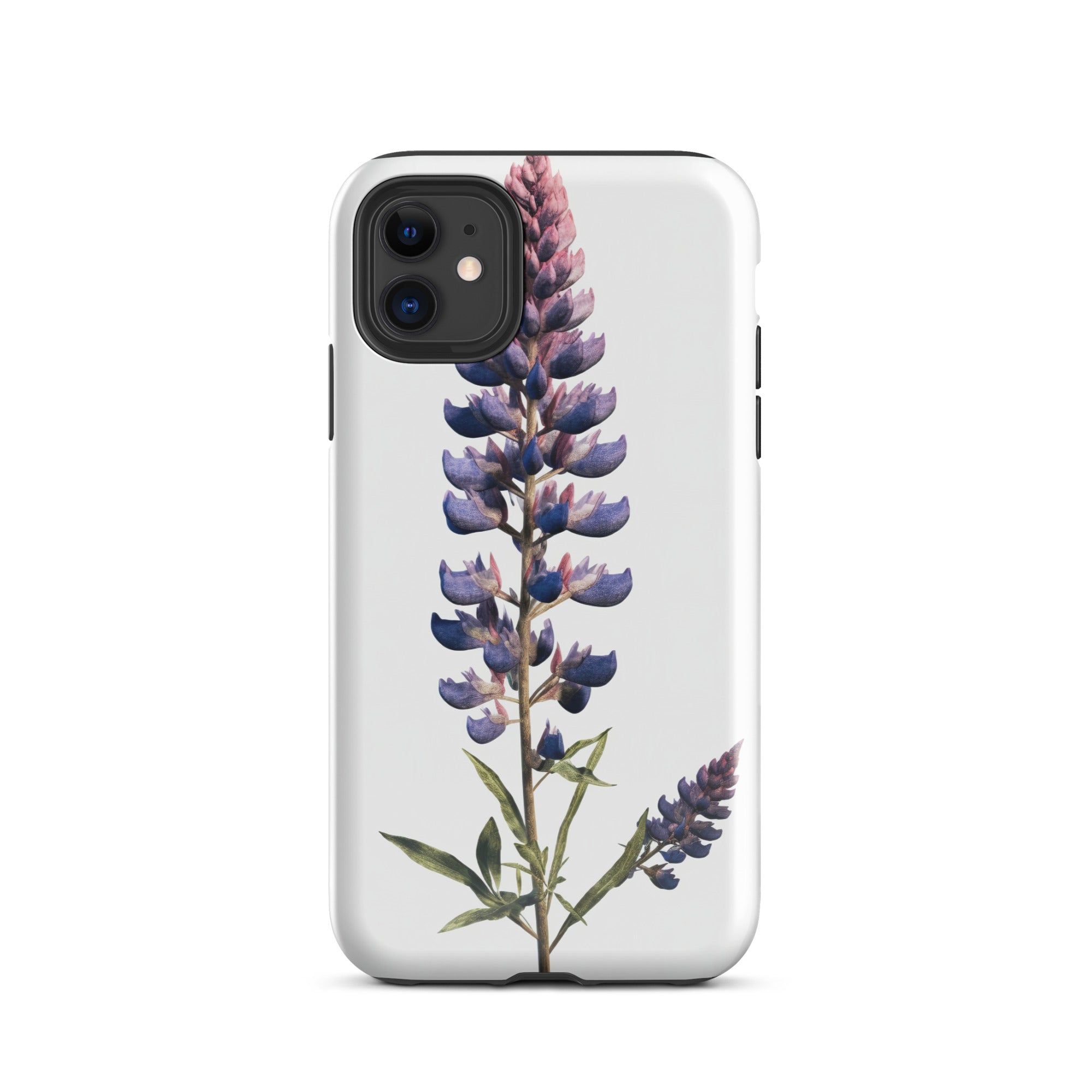 Badlands Lupine Flower iPhone Case by Visual Verse - Image 1