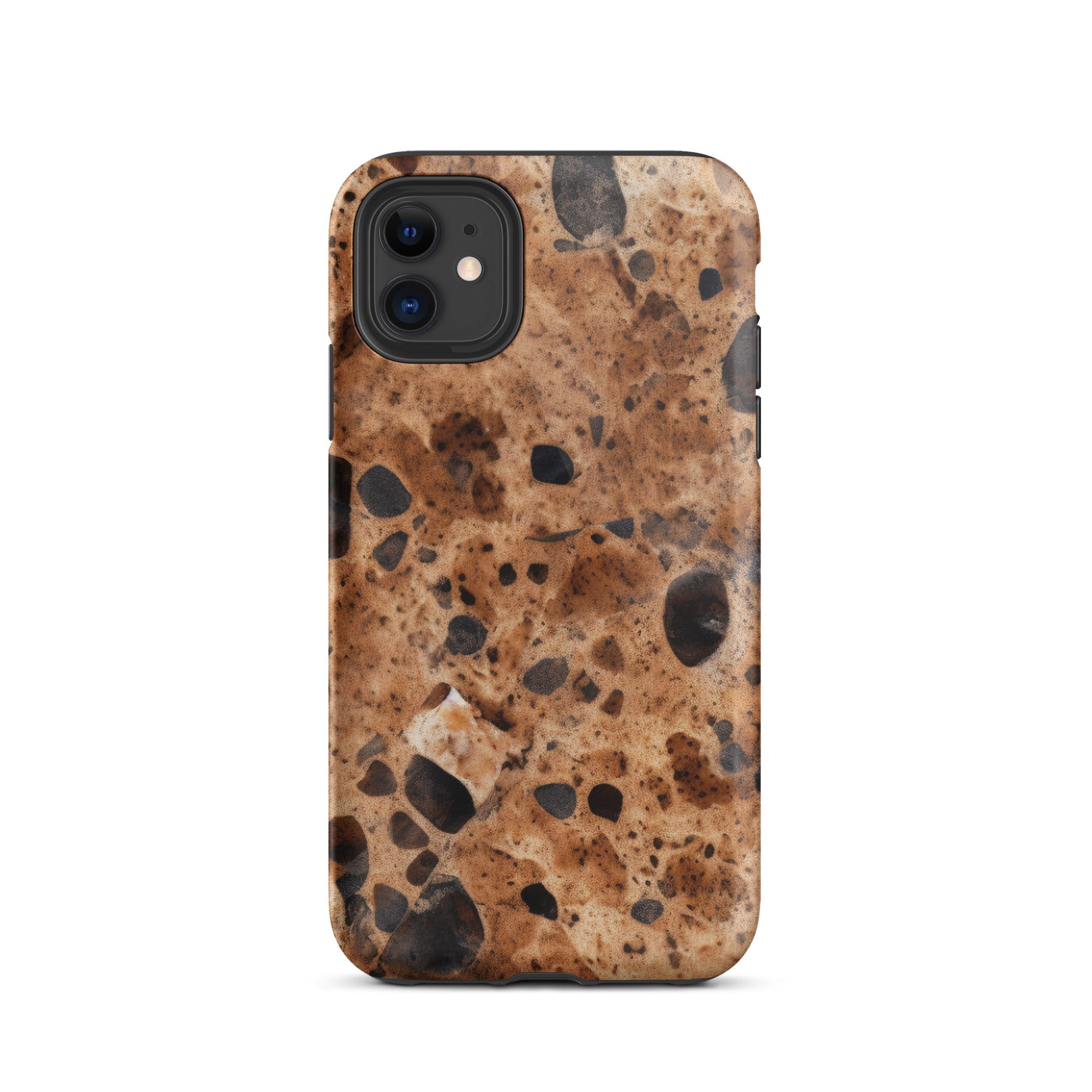 Baltic Brown Granite iPhone Case by Visual Verse - Image 1