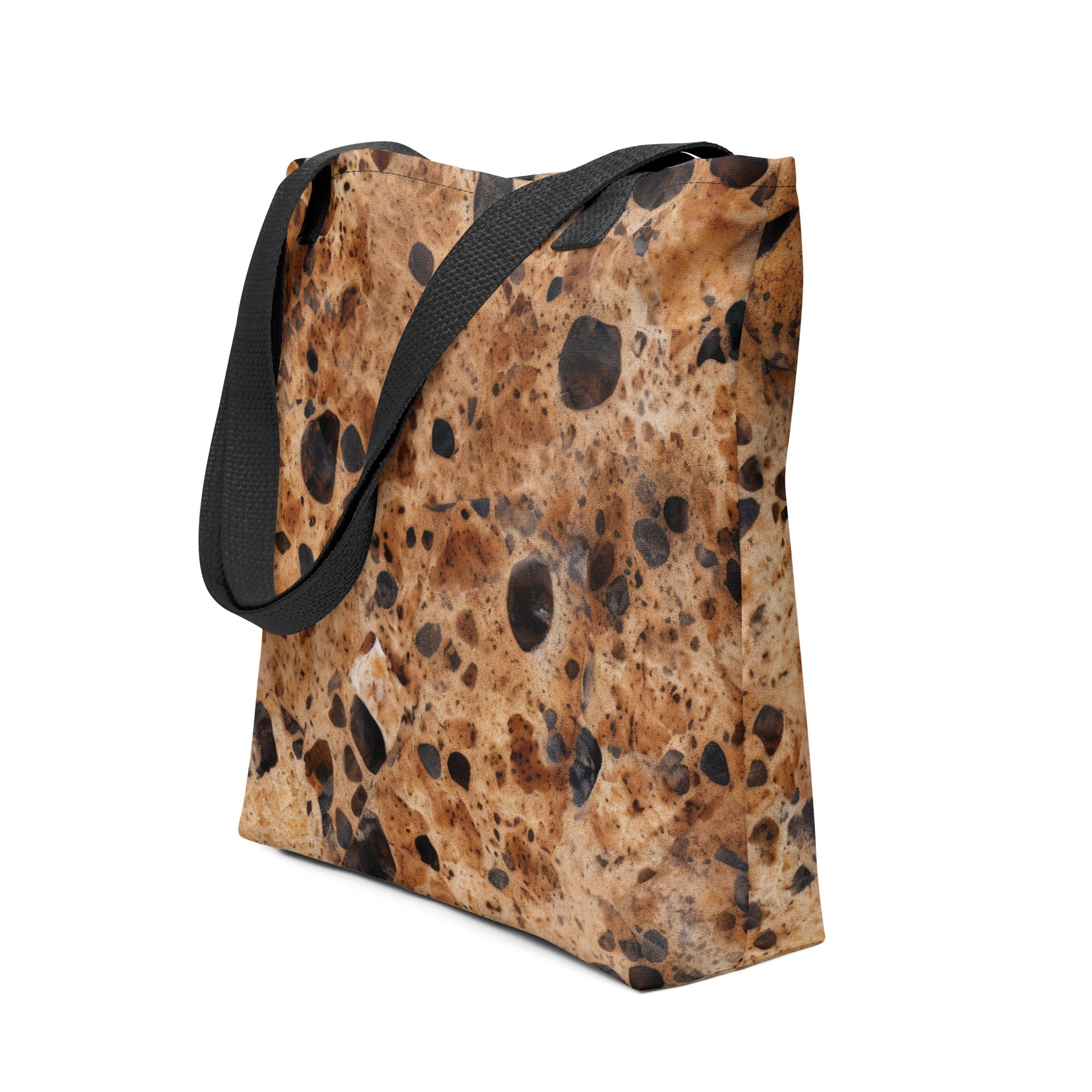 Baltic Brown Granite Tote Bag by Visual Verse - Image 1