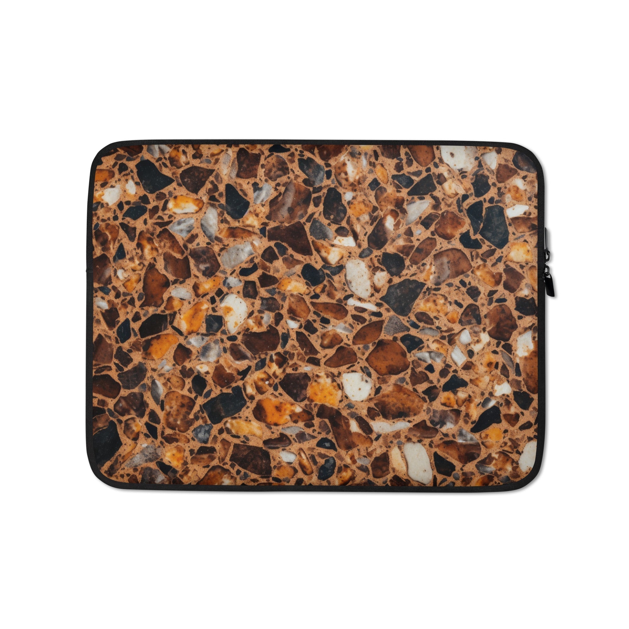 Baltic Brown Laptop Sleeve by Visual Verse - Image 2