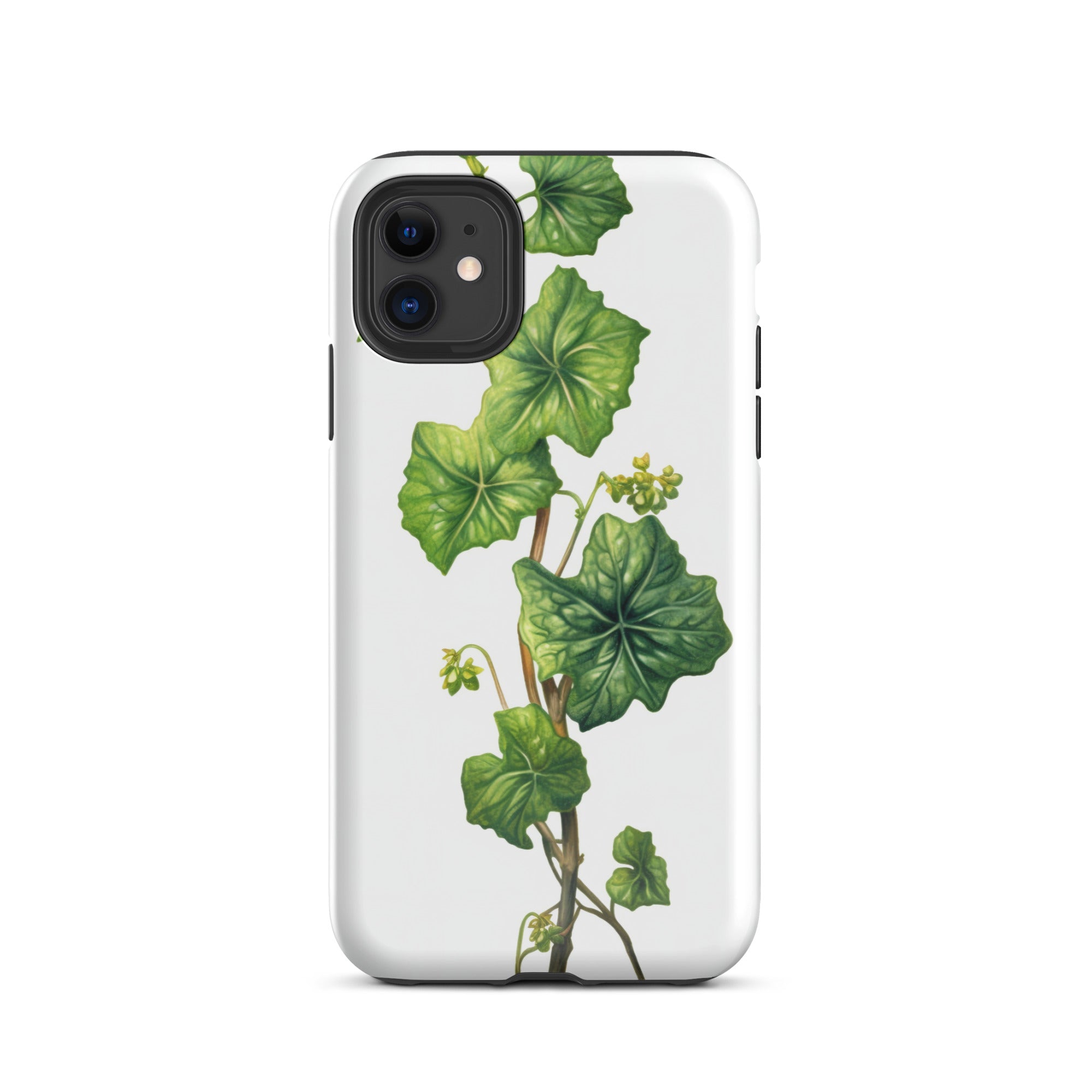 Baltic Ivy Flower iPhone Case by Visual Verse - Image 1