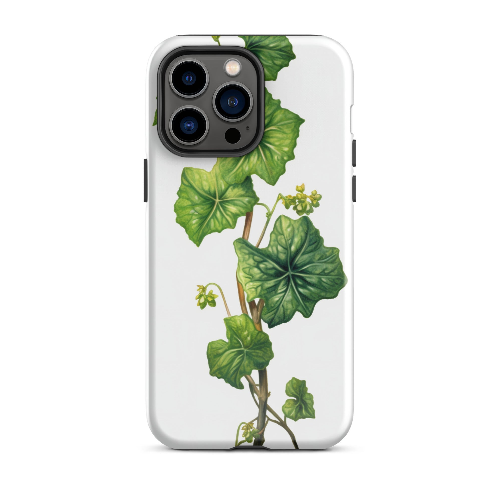 Baltic Ivy Flower iPhone Case by Visual Verse - Image 29