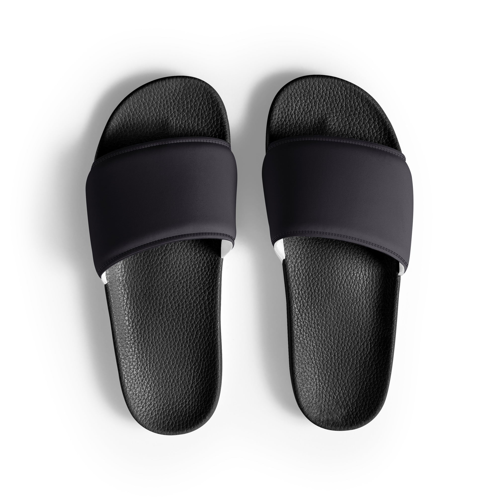 Baltic Sea Color Men's Slides by Visual Verse - Image 1