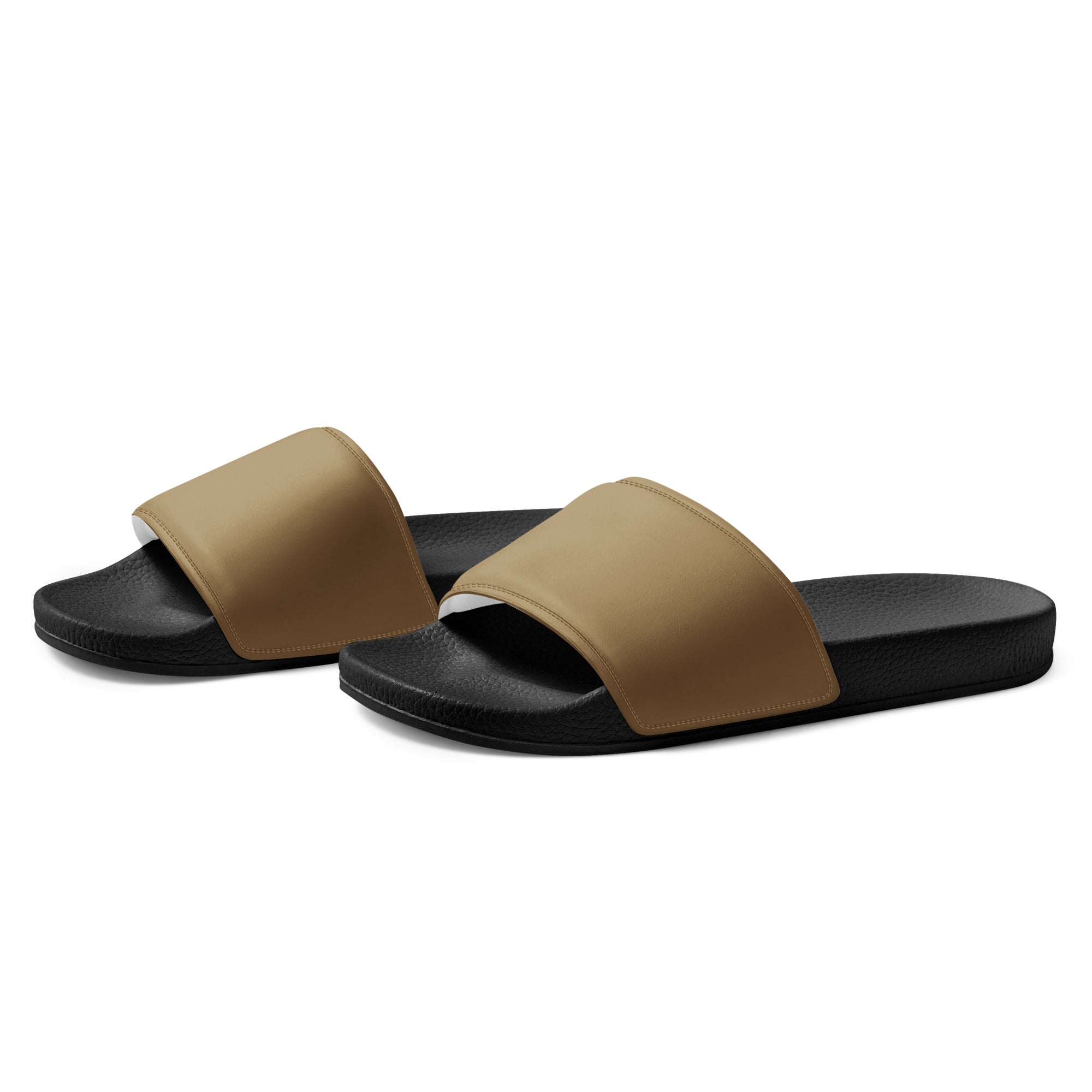 Barley Corn Color Women's Slides by Visual Verse - Image 3