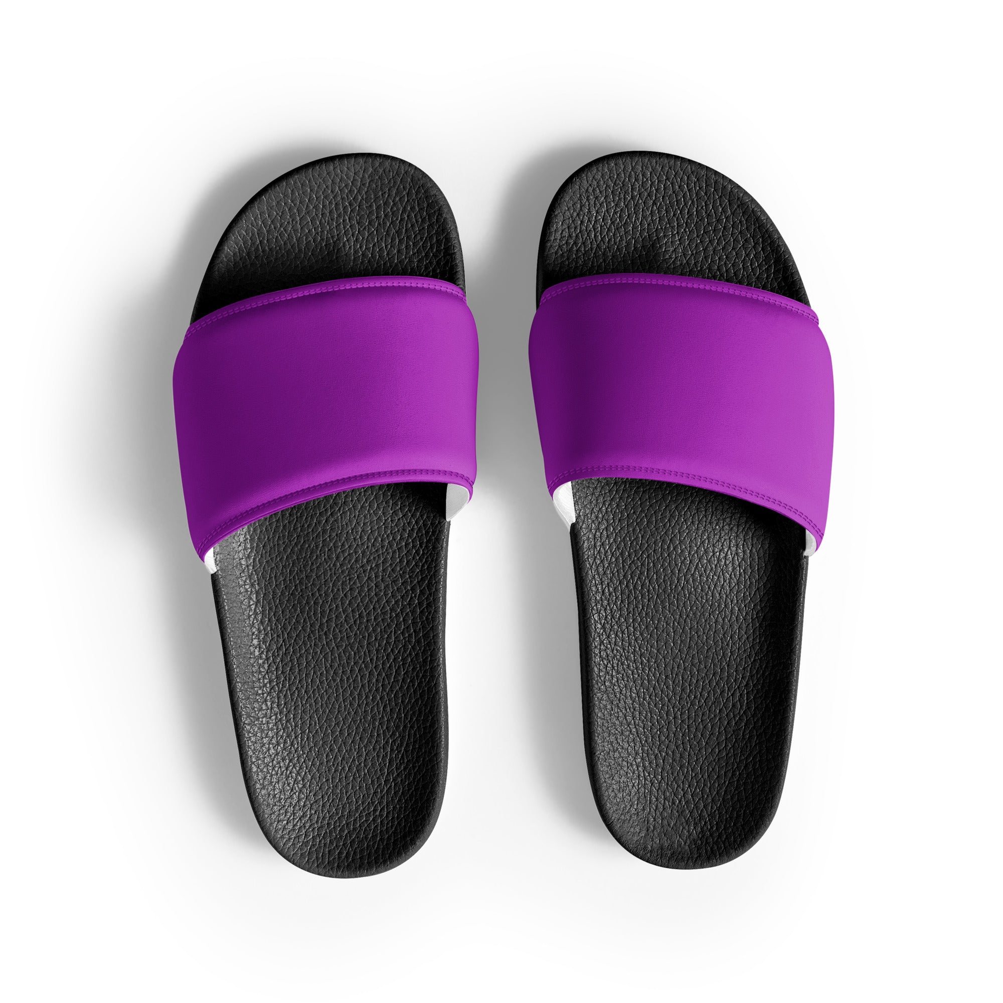 Barney Color Men's Slides by Visual Verse - Image 1