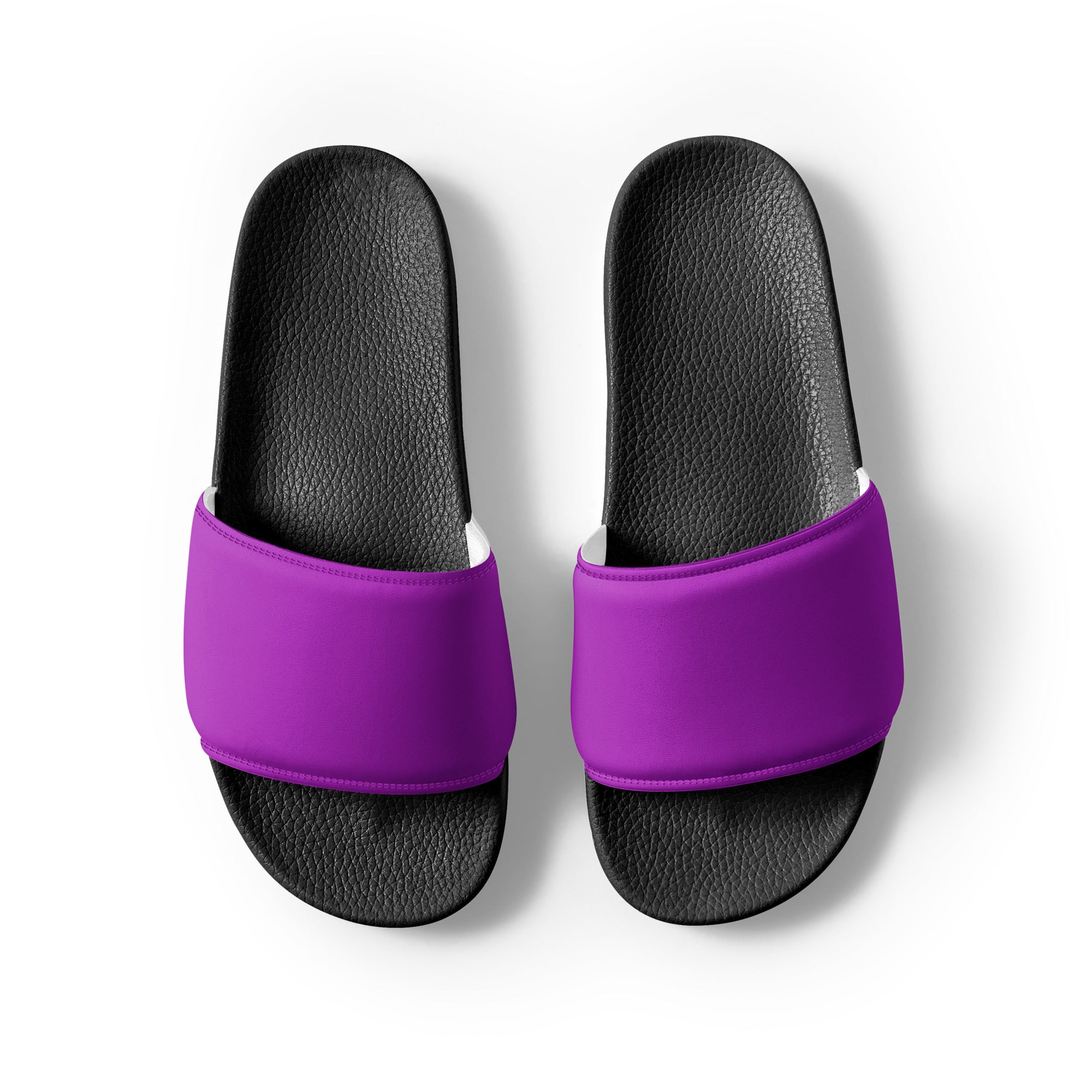 Barney Color Men's Slides by Visual Verse - Image 2