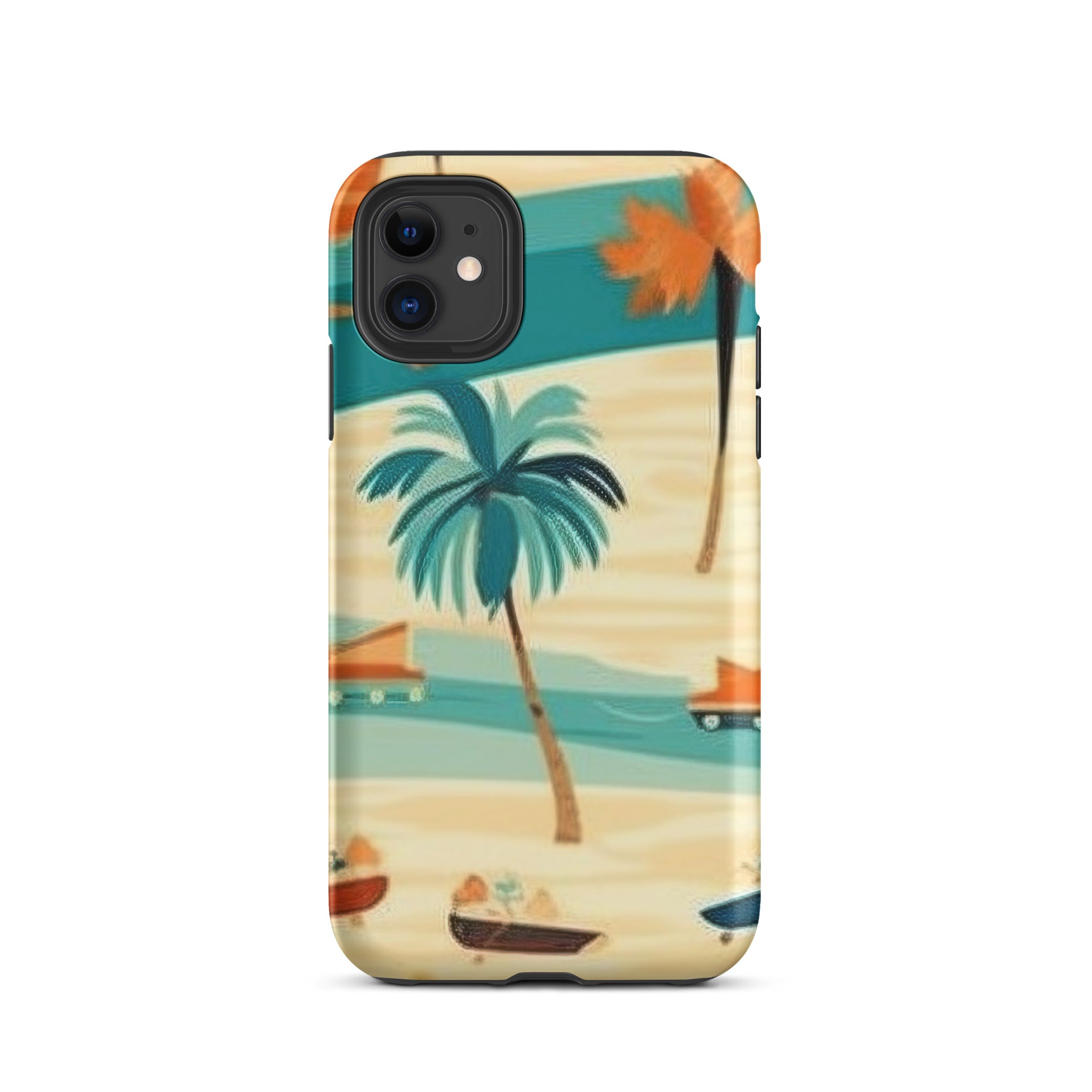 Beach Scenes Print iPhone Case by Visual Verse - Image 2