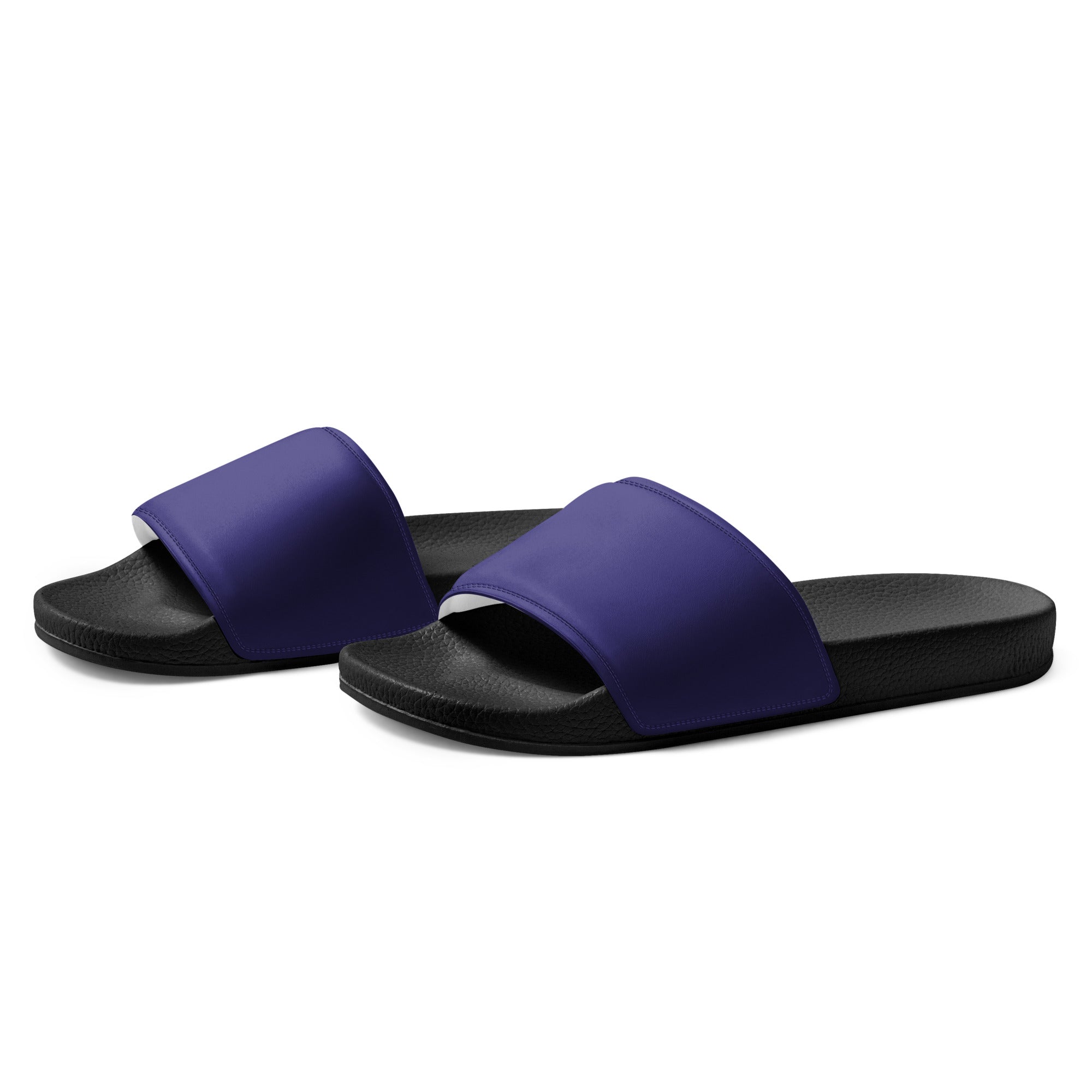 Believe Color Men's Slides by Visual Verse - Image 3