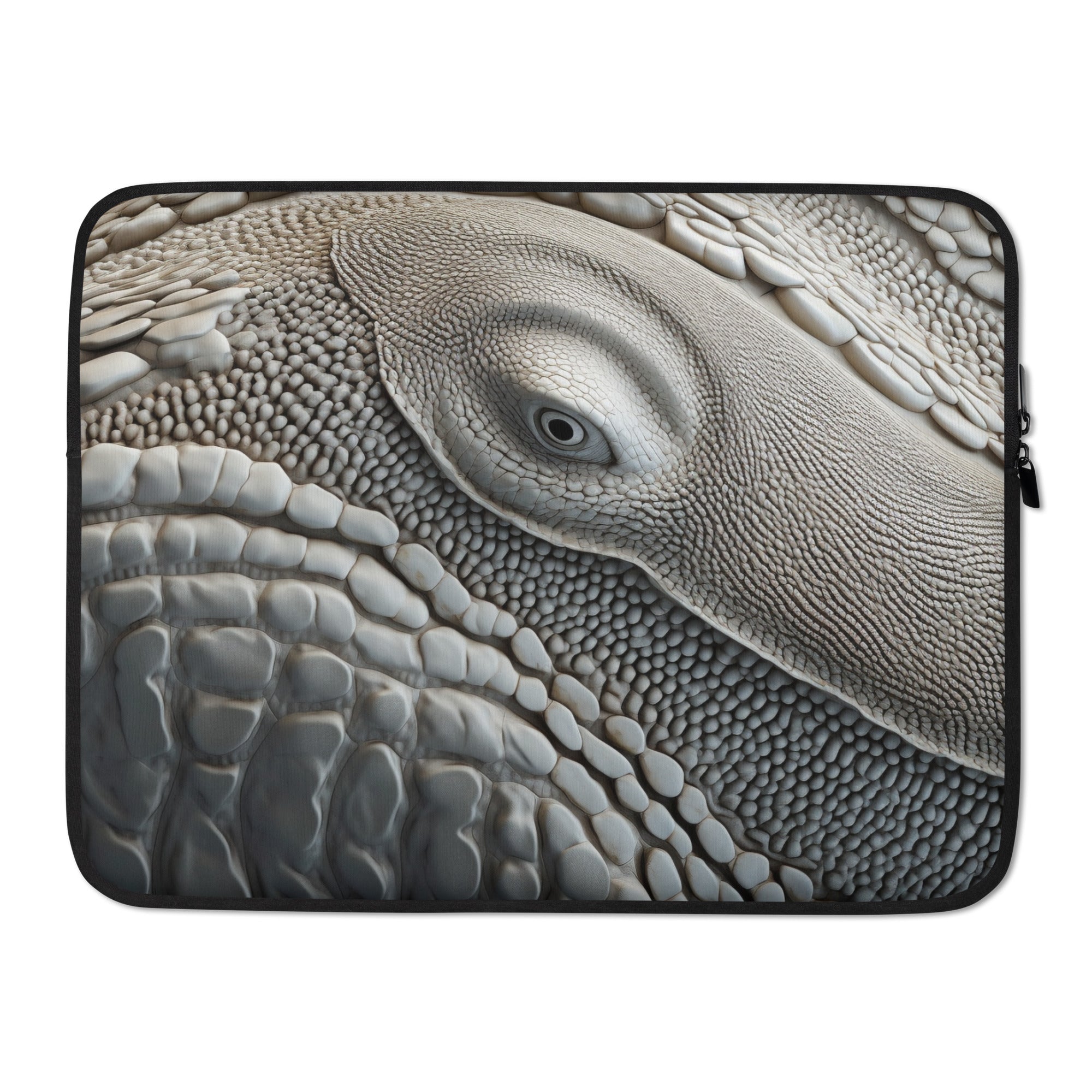 Beluga Whale Skin Laptop Sleeve by Visual Verse - Image 1