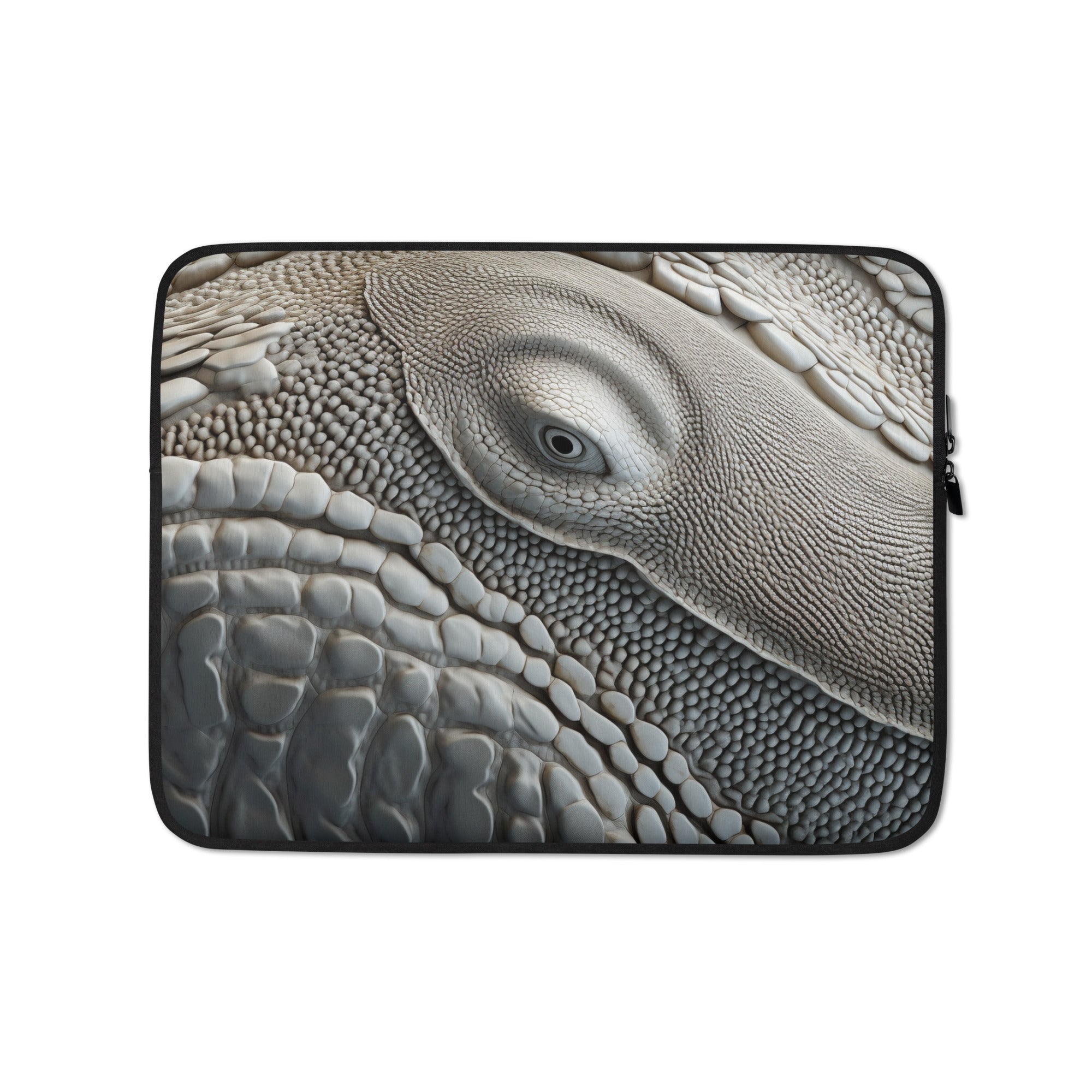 Beluga Whale Skin Laptop Sleeve by Visual Verse - Image 2