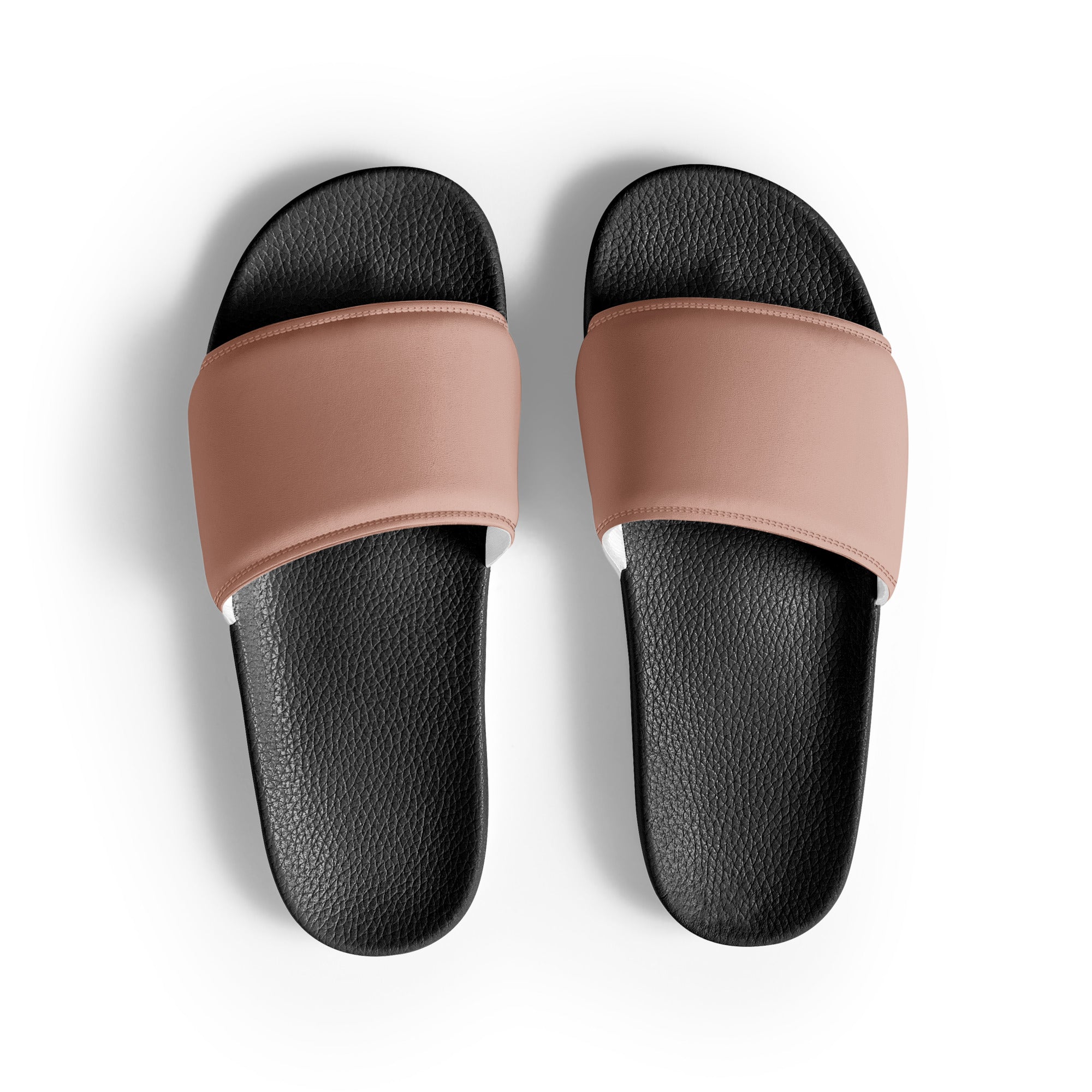 Birthday Suit Color Men's Slides by Visual Verse - Image 1