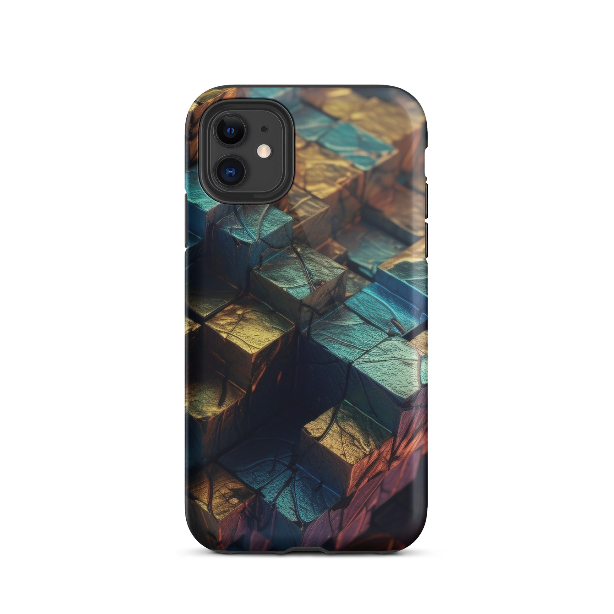 Bismuth Rock iPhone Case by Visual Verse - Image 1