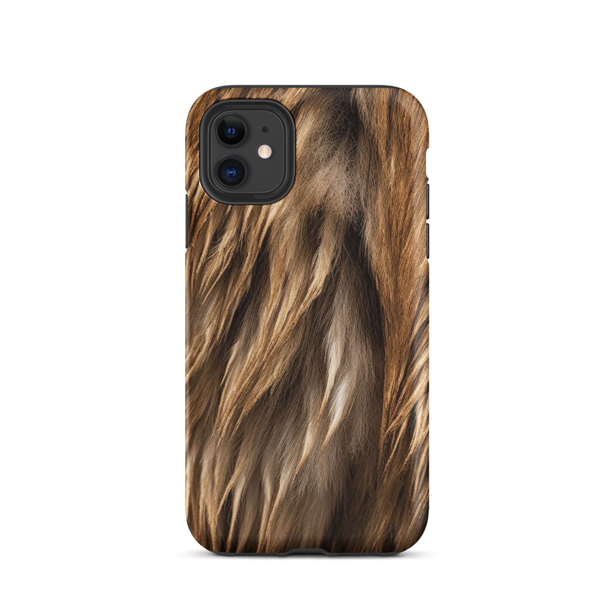 Bison Fur iPhone Case by Visual Verse - Image 2