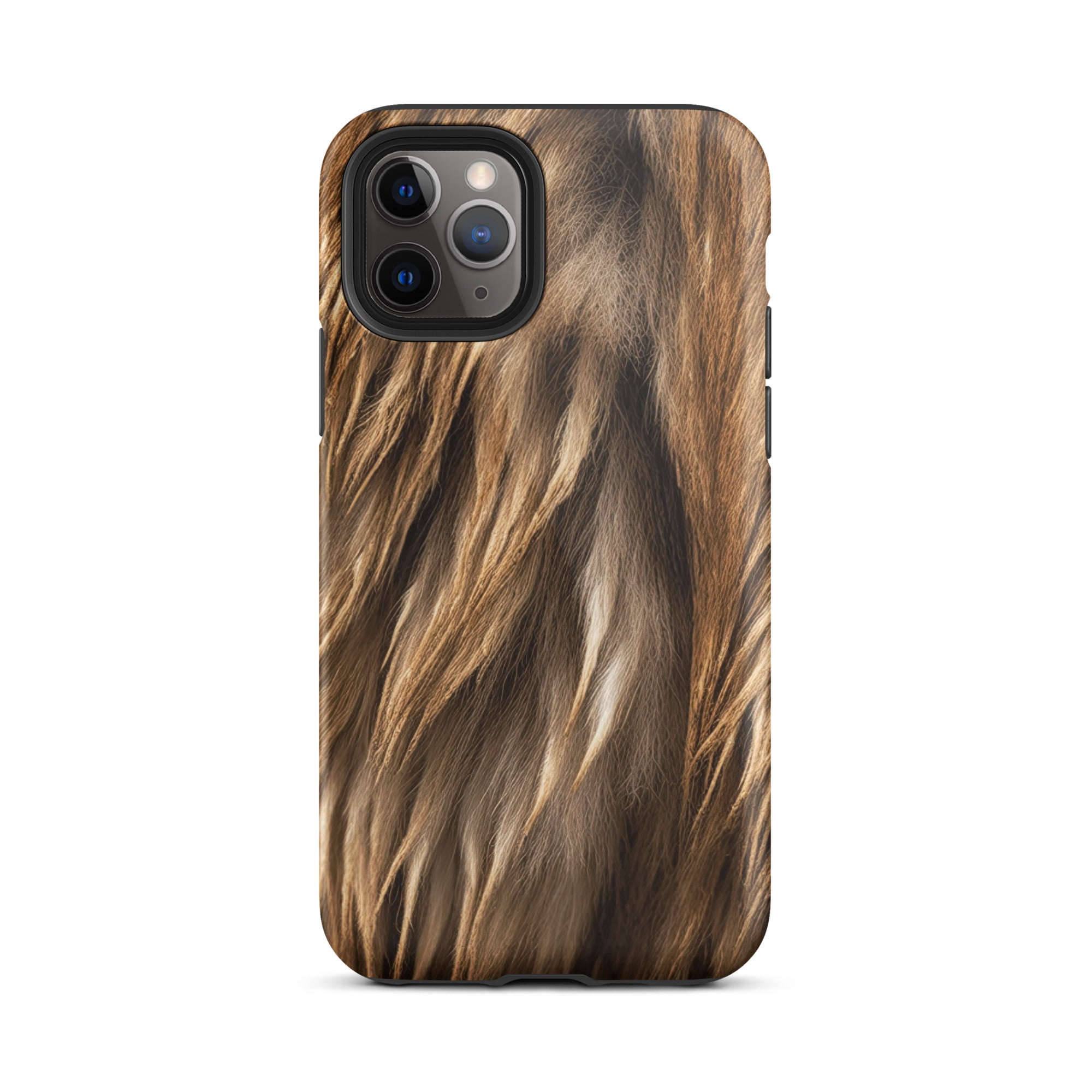 Bison Fur iPhone Case by Visual Verse - Image 3