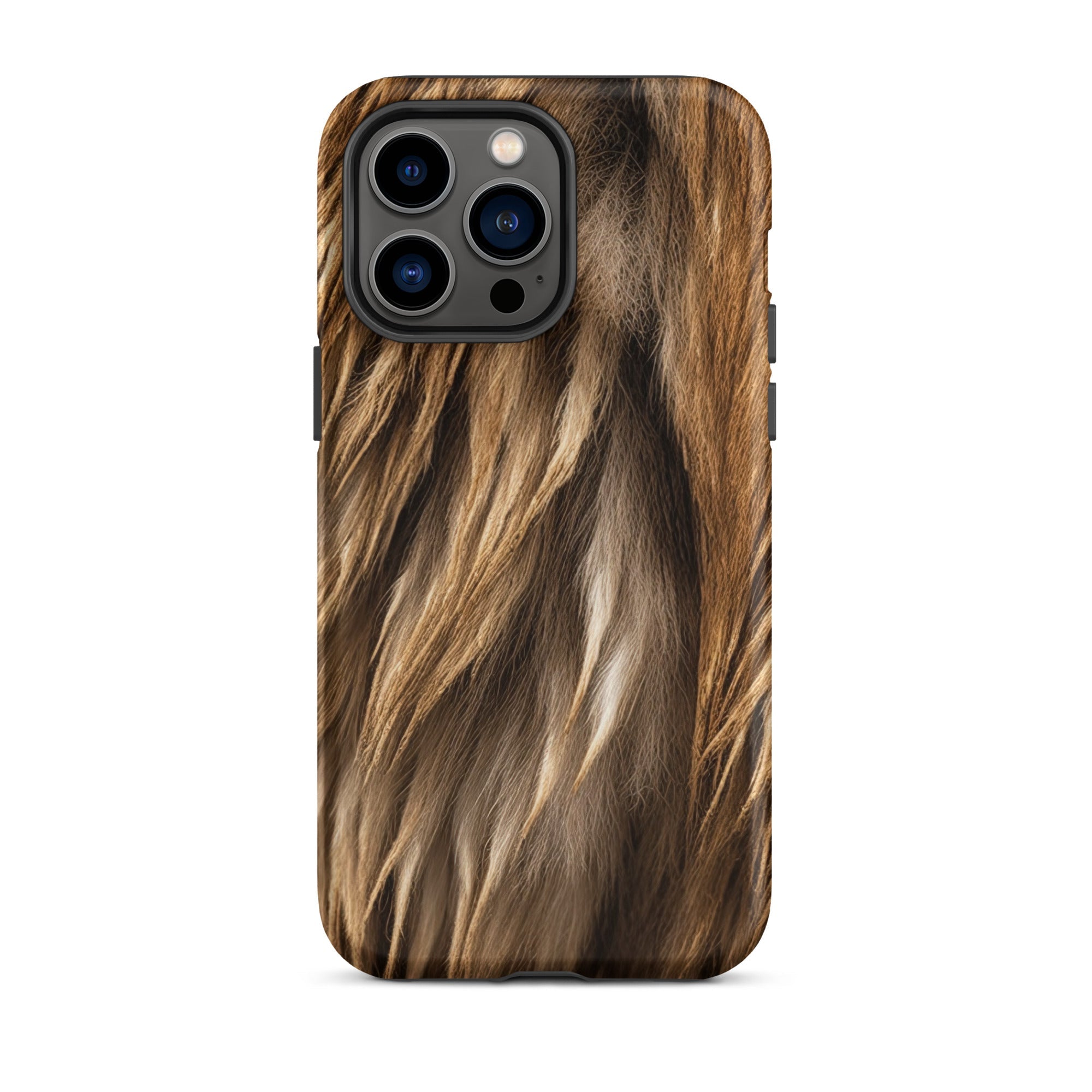 Bison Fur iPhone Case by Visual Verse - Image 30