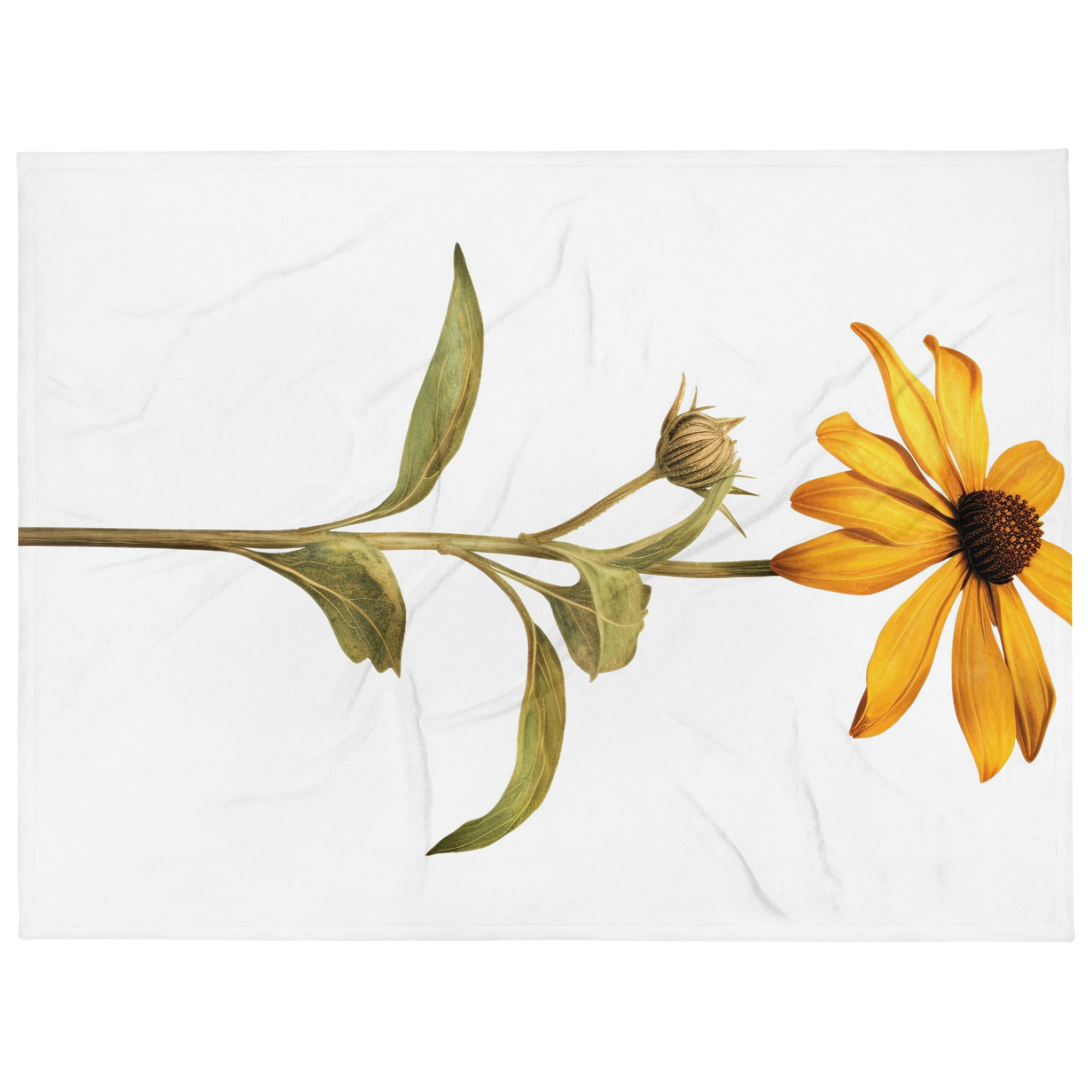 Black-eyed Susan Flower Blanket by Visual Verse - Image 1