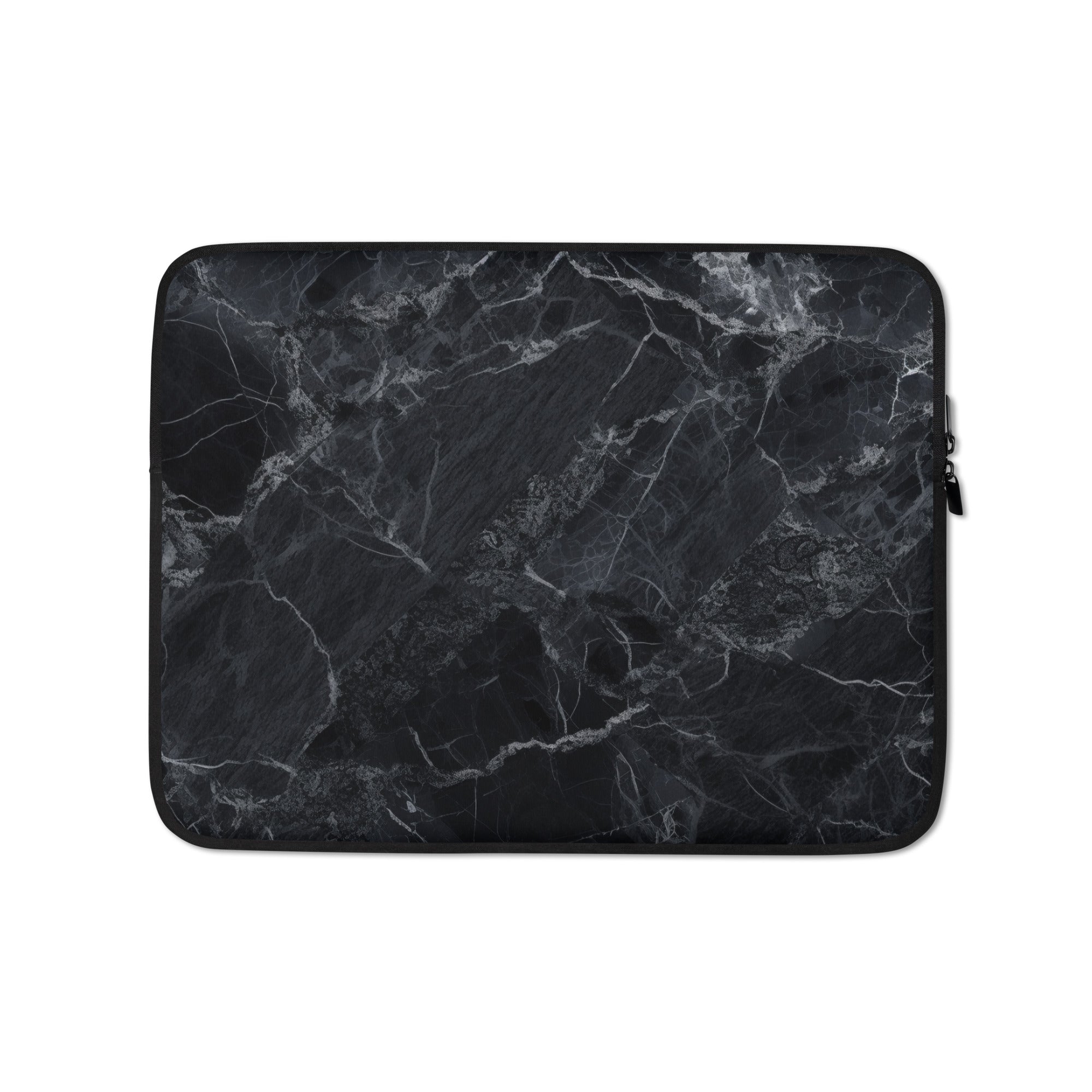 Black Forest Granite Laptop Sleeve by Visual Verse - Image 2