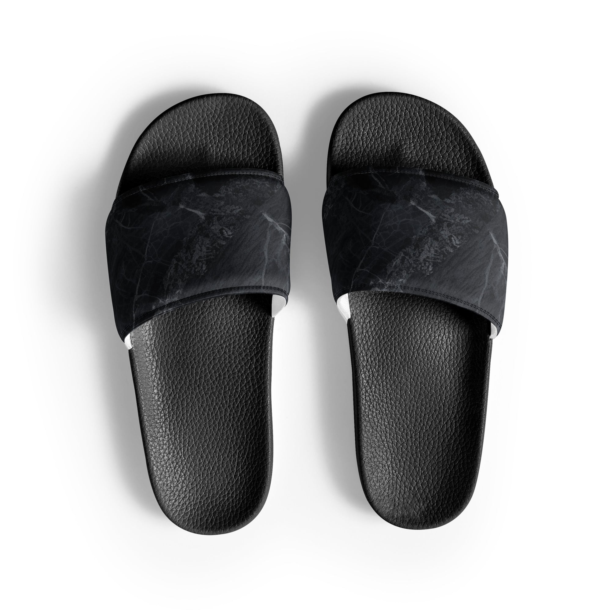 Black Forest Granite Men's Slides by Visual Verse - Image 1