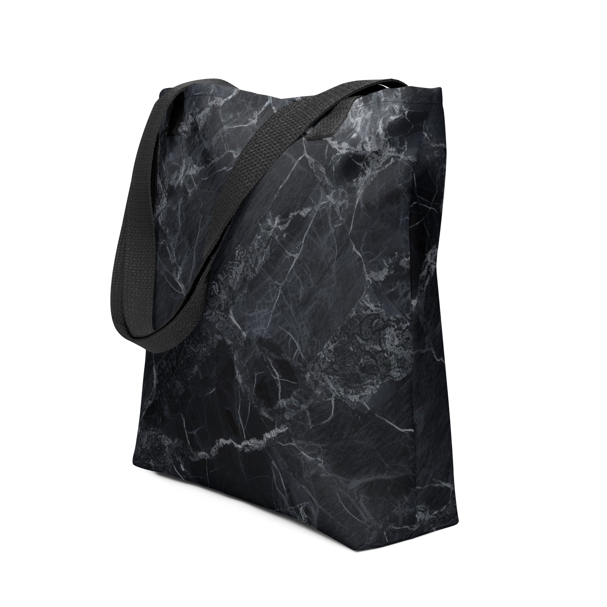 Black Forest Granite Tote Bag by Visual Verse - Image 1