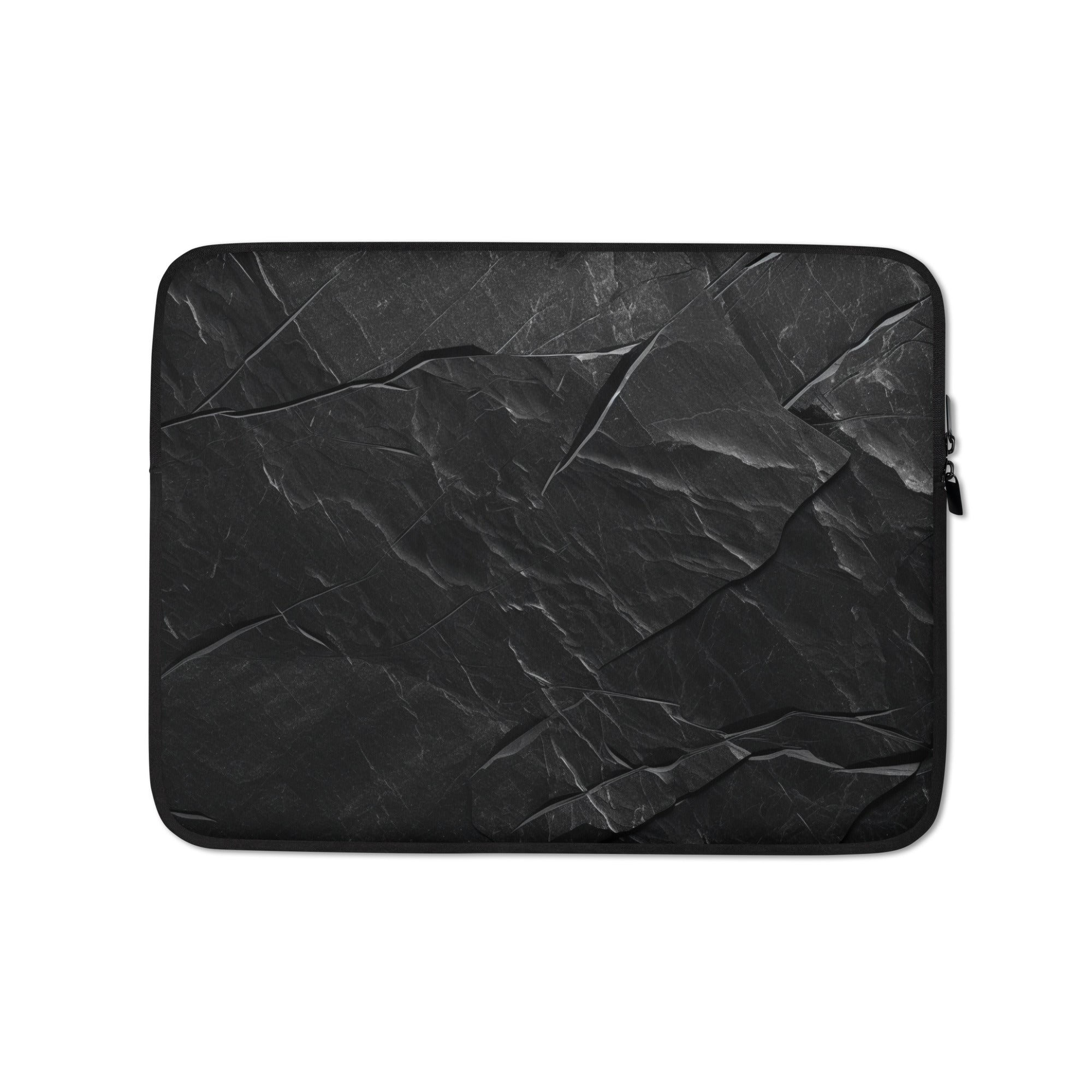 Black Granite Laptop Sleeve by Visual Verse - Image 2