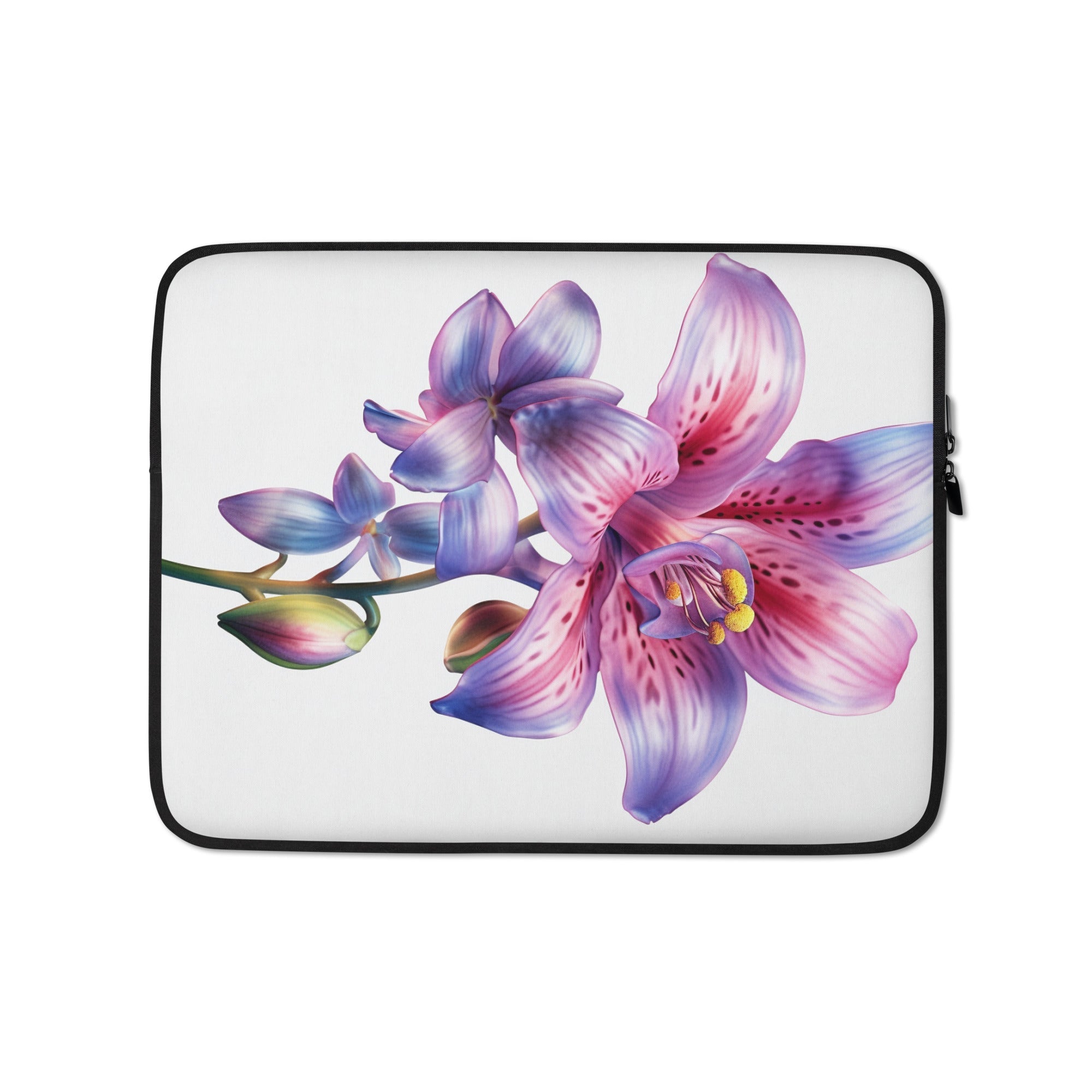 Blephilia Flower Laptop Sleeve by Visual Verse - Image 2