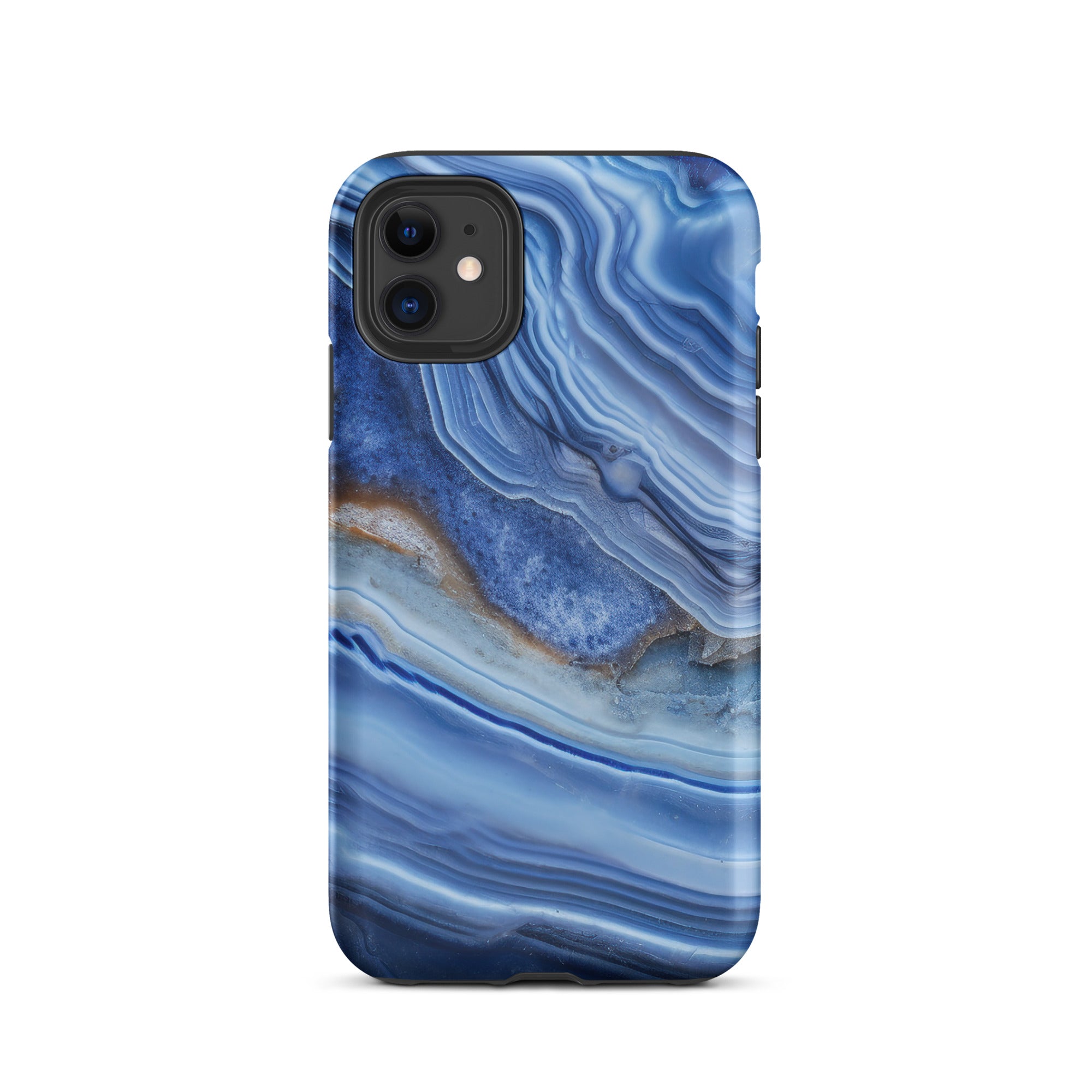 Blue Agate iPhone Case by Visual Verse - Image 2