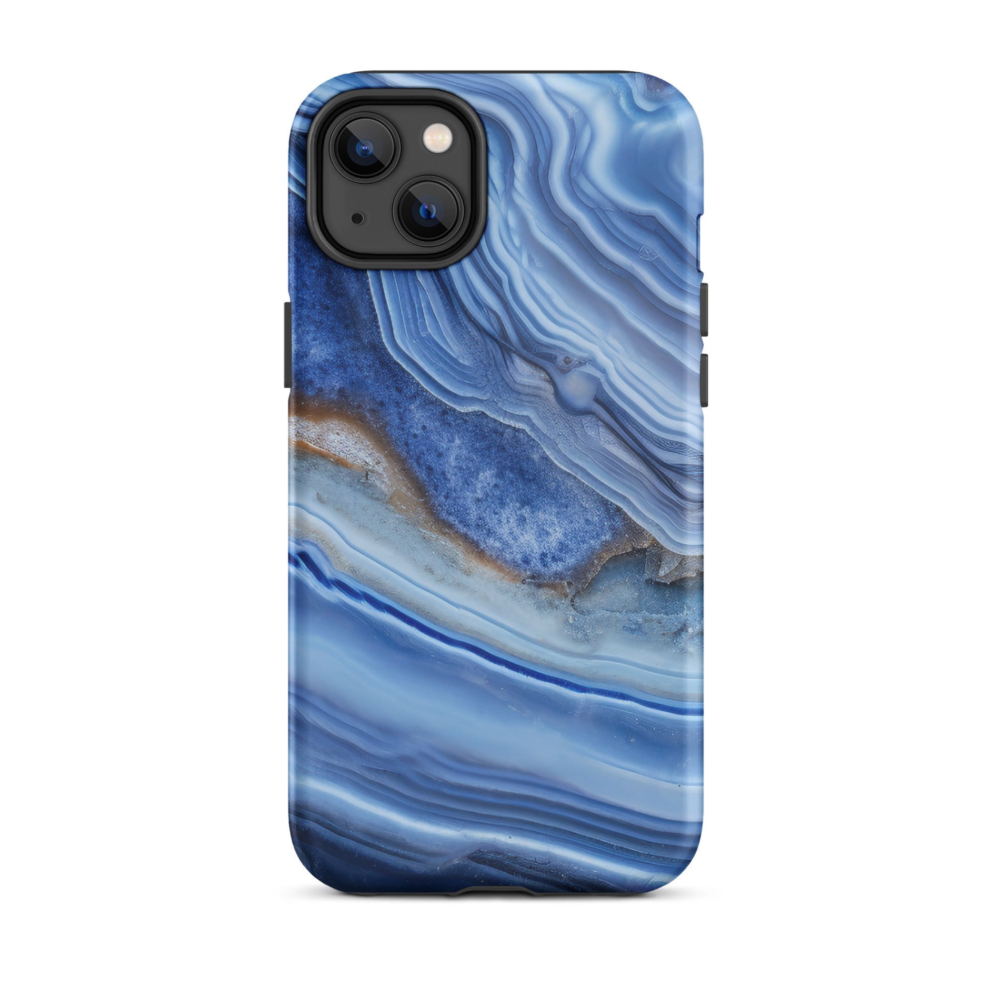 Blue Agate iPhone Case by Visual Verse - Image 25