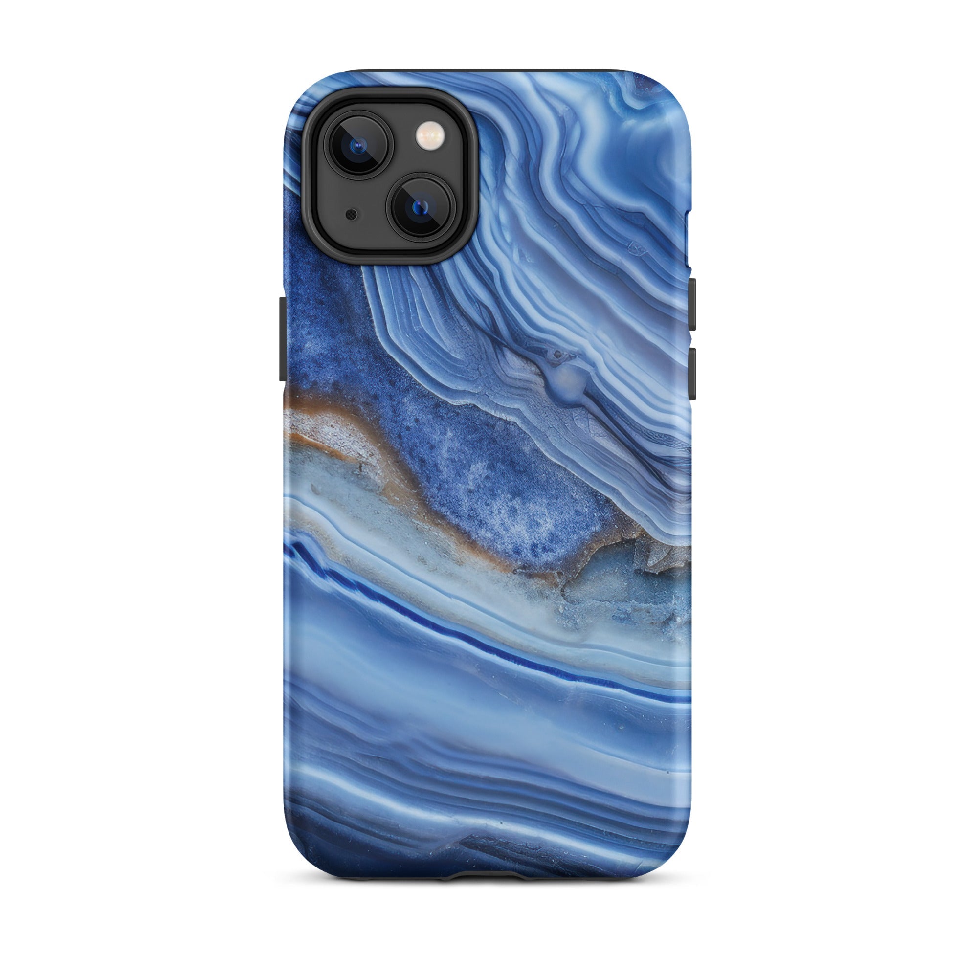 Blue Agate iPhone Case by Visual Verse - Image 26