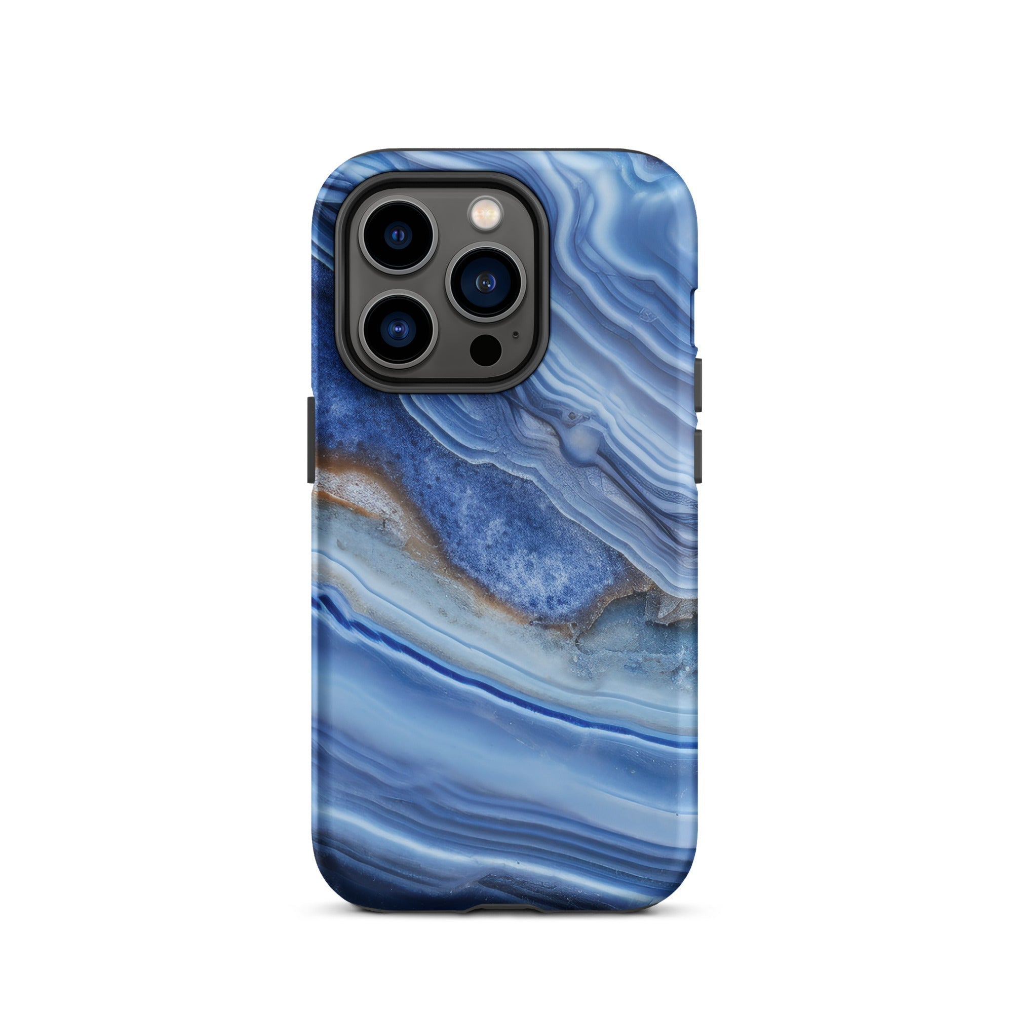 Blue Agate iPhone Case by Visual Verse - Image 27