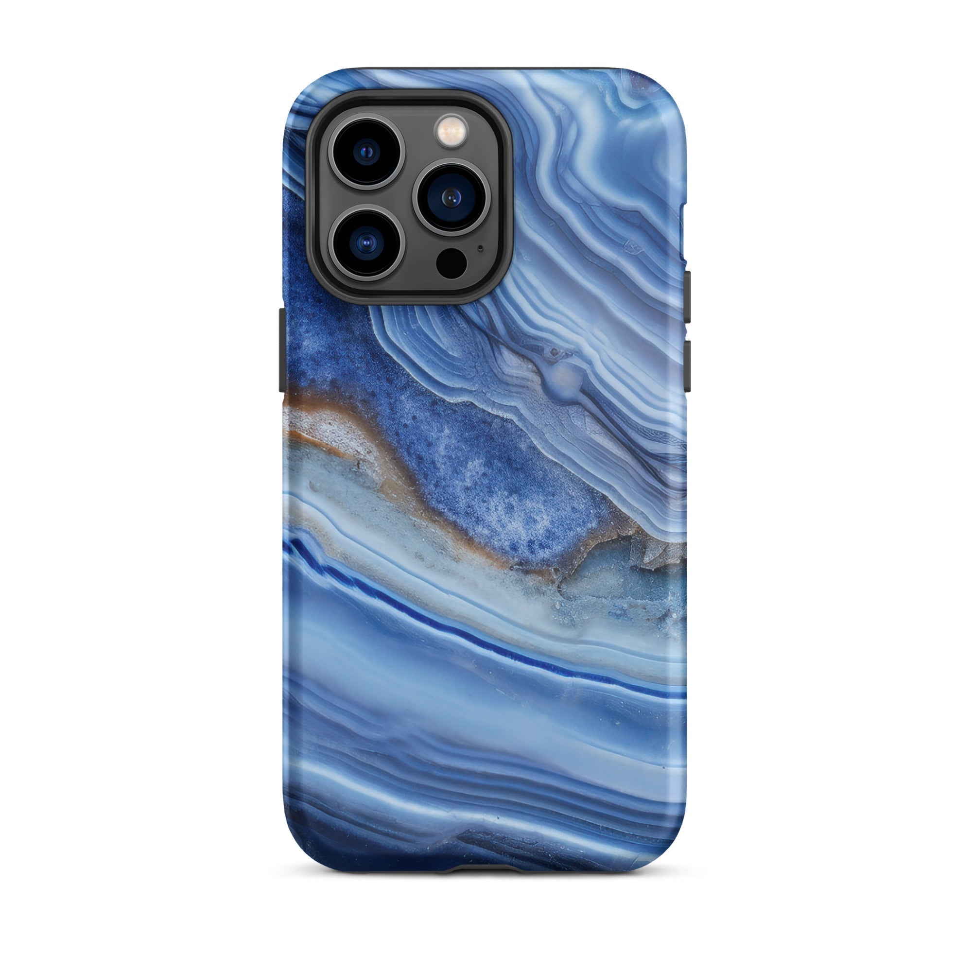 Blue Agate iPhone Case by Visual Verse - Image 29