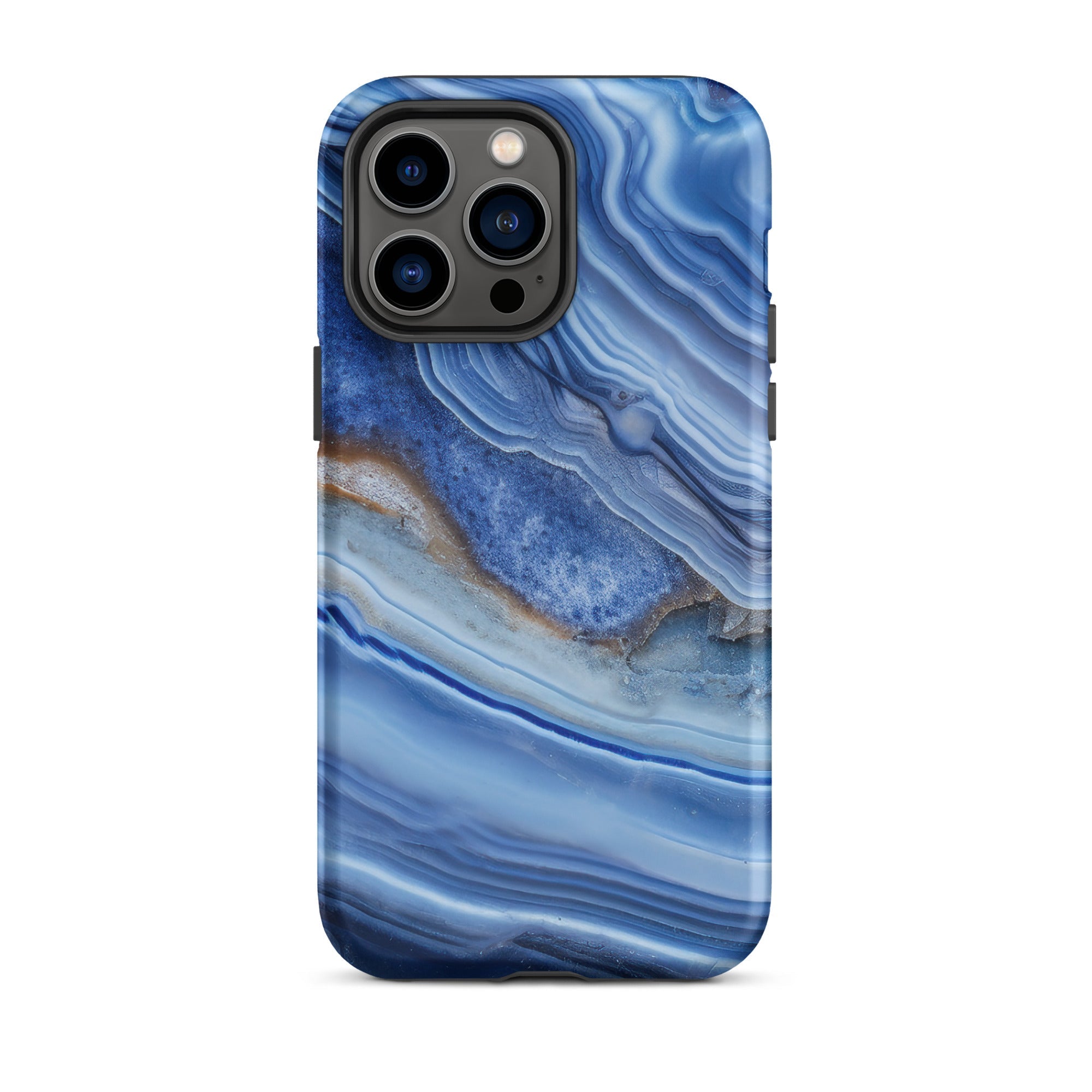 Blue Agate iPhone Case by Visual Verse - Image 30