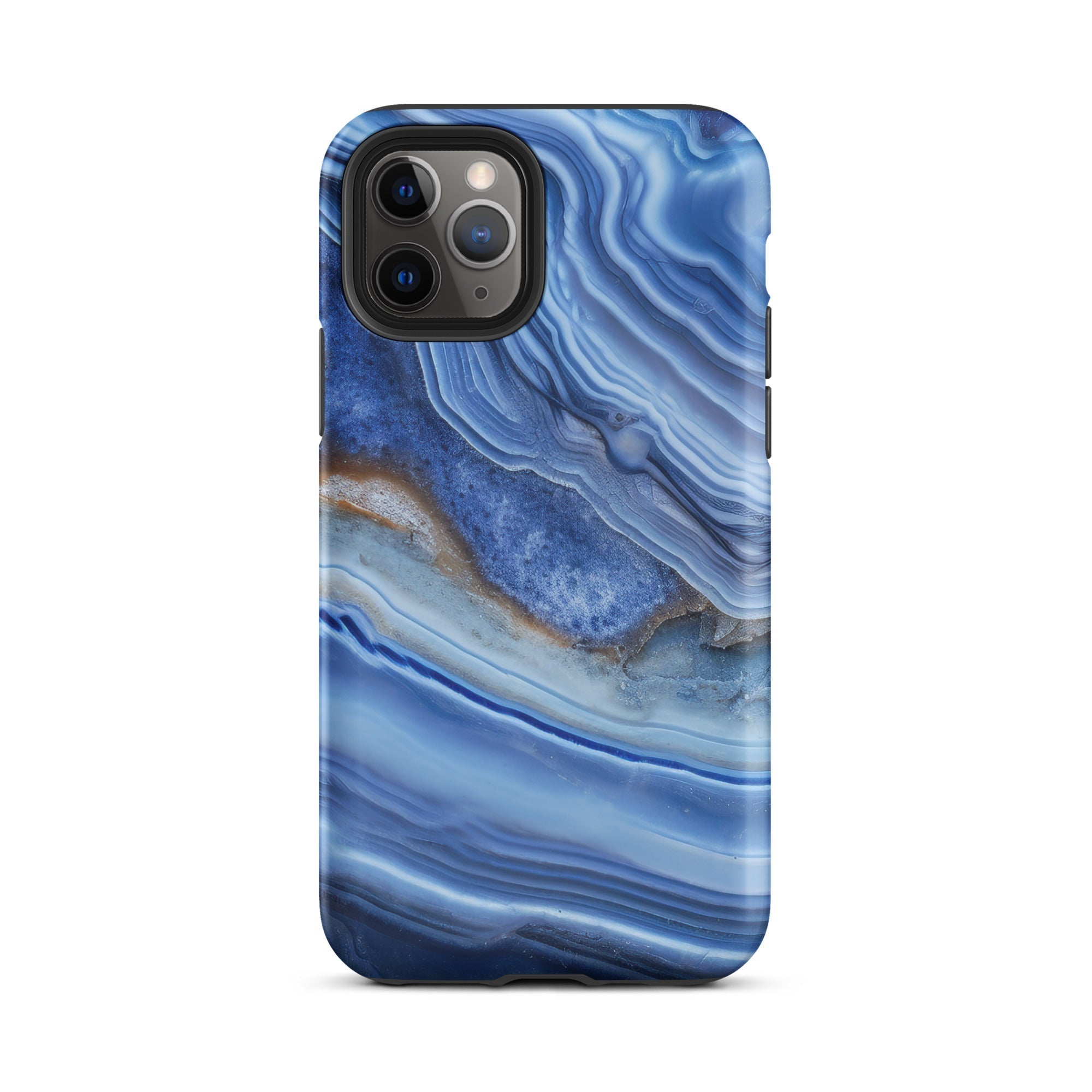 Blue Agate iPhone Case by Visual Verse - Image 4