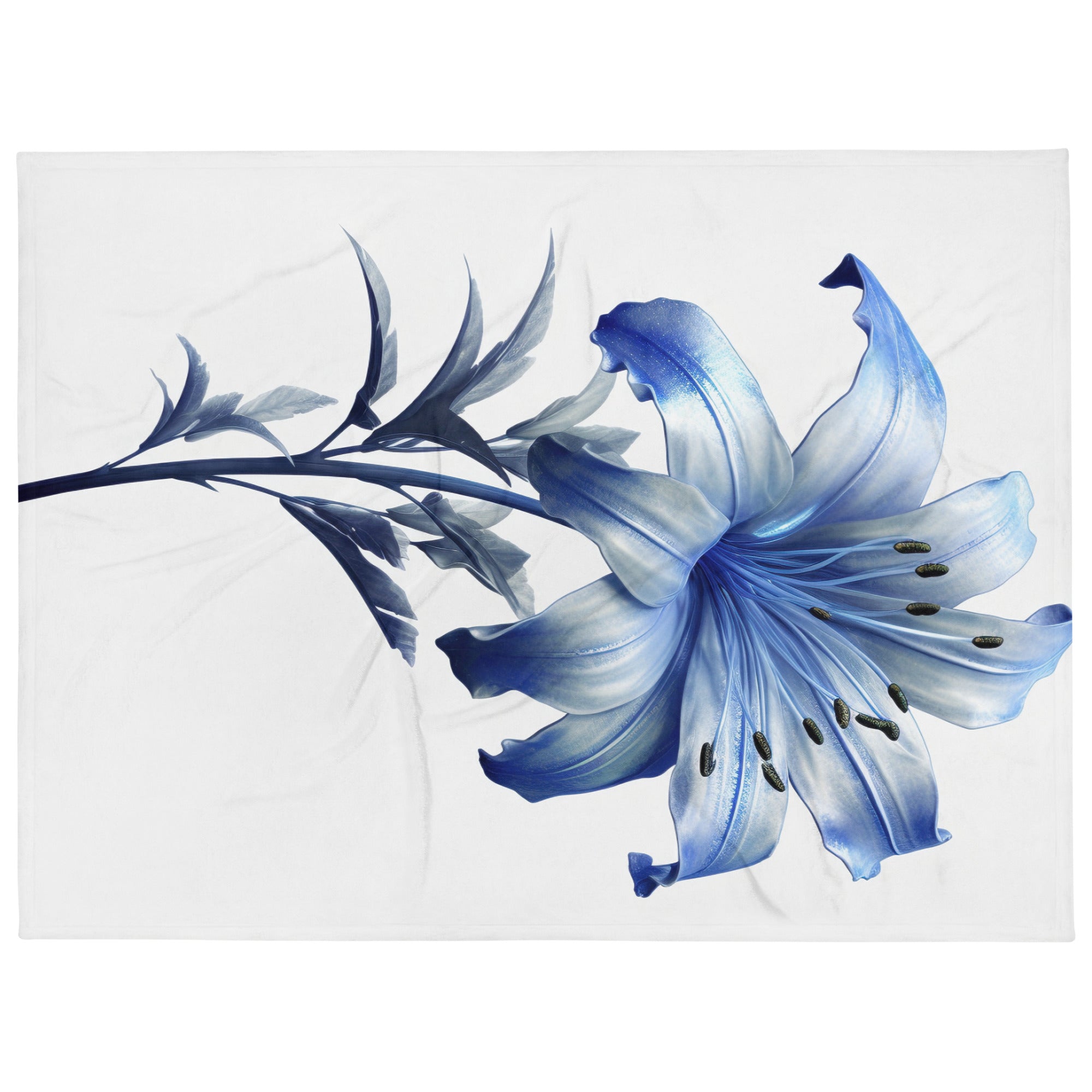 Bluestar Flower Blanket by Visual Verse - Image 1