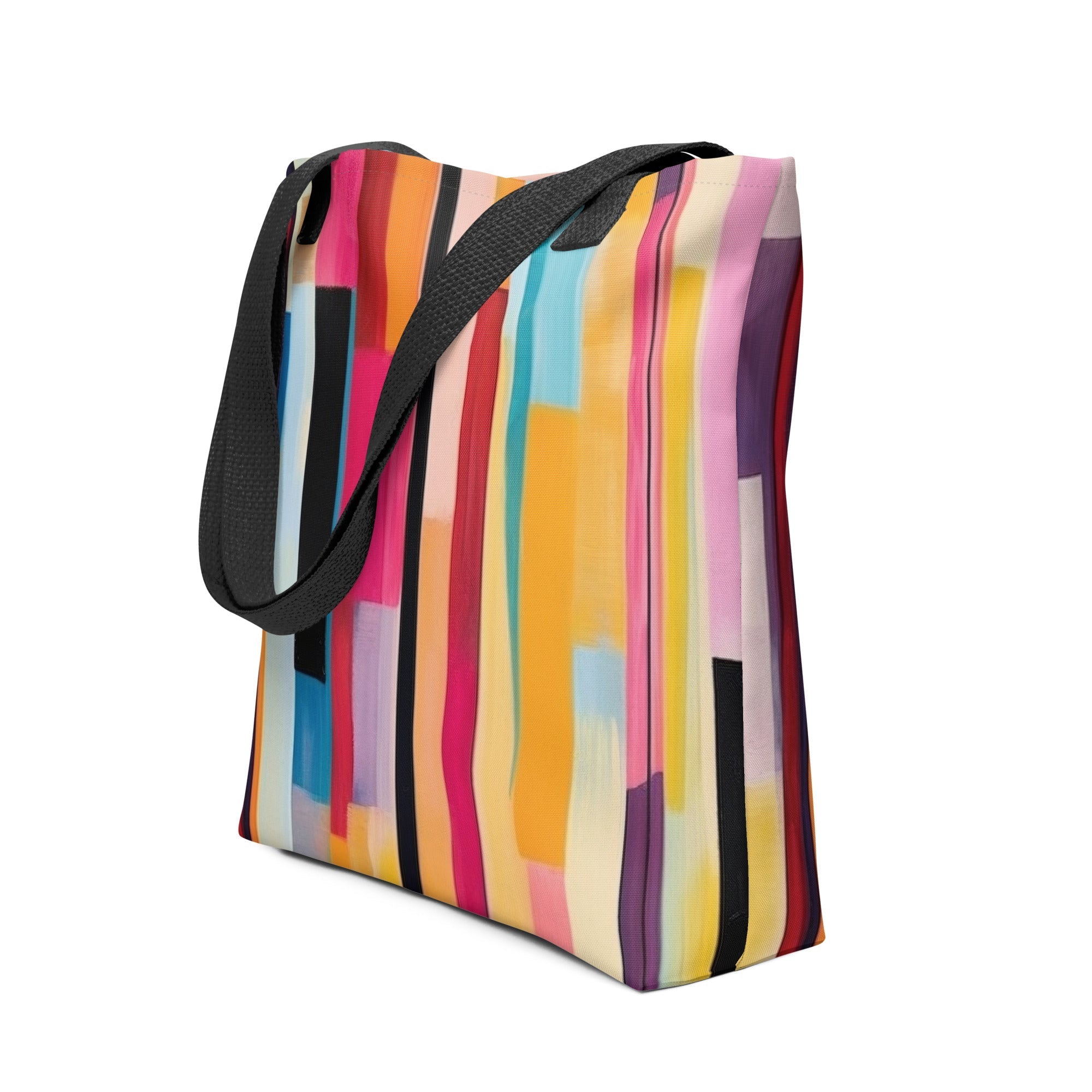 Bold Line Tote Bag by Visual Verse - Image 1