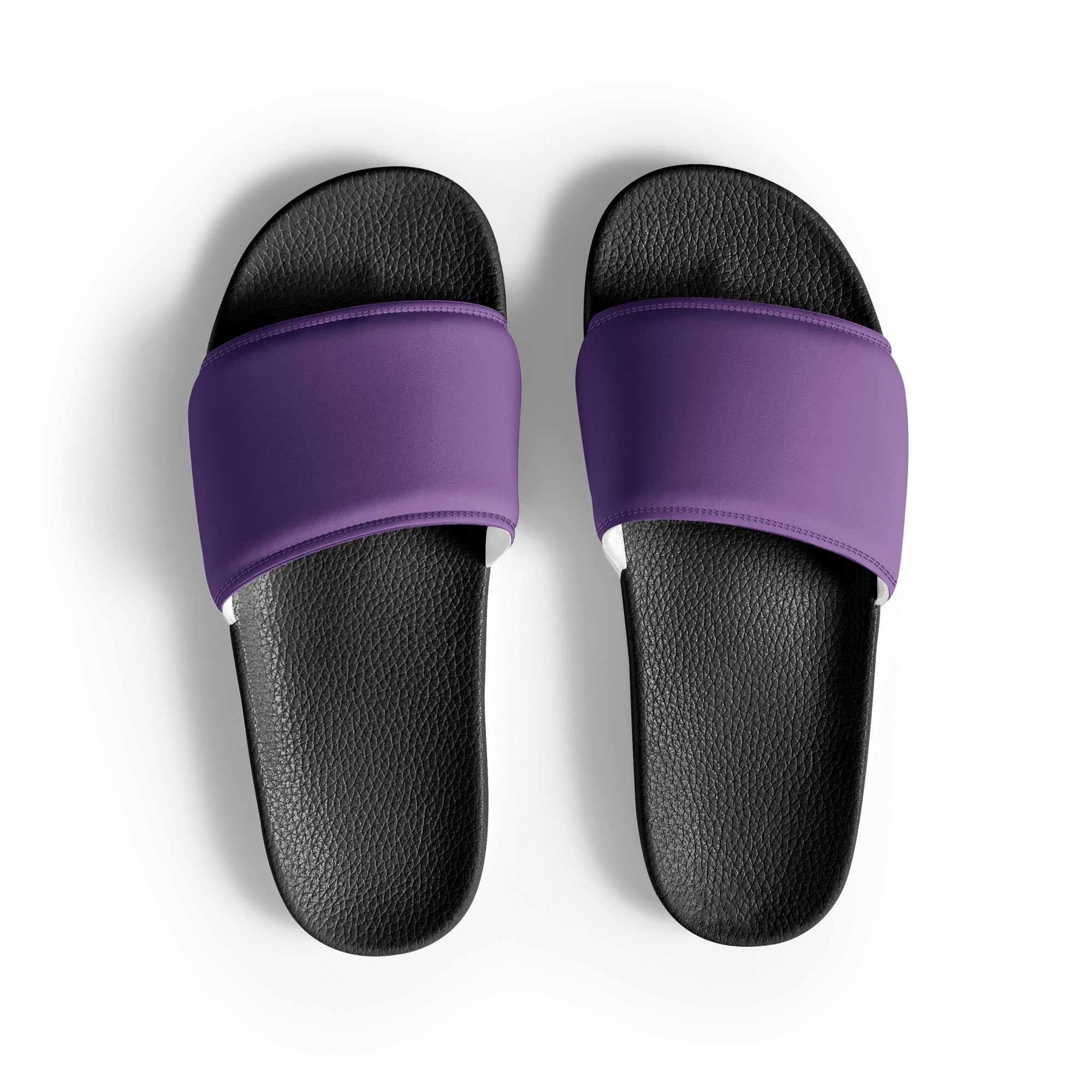 Boogie Wonderland Color Men's Slides by Visual Verse - Image 1