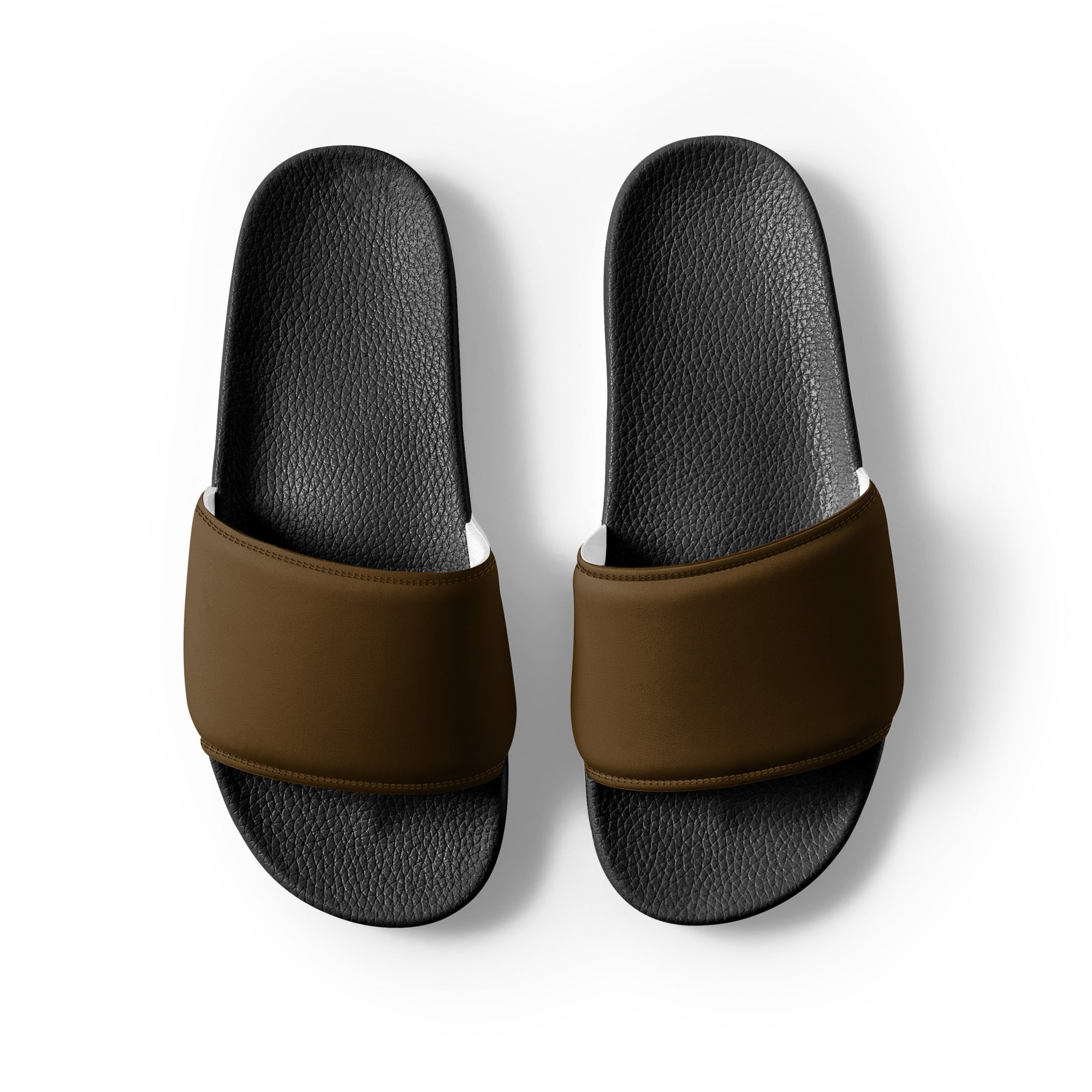 Bracken Color Men's Slides by Visual Verse - Image 2