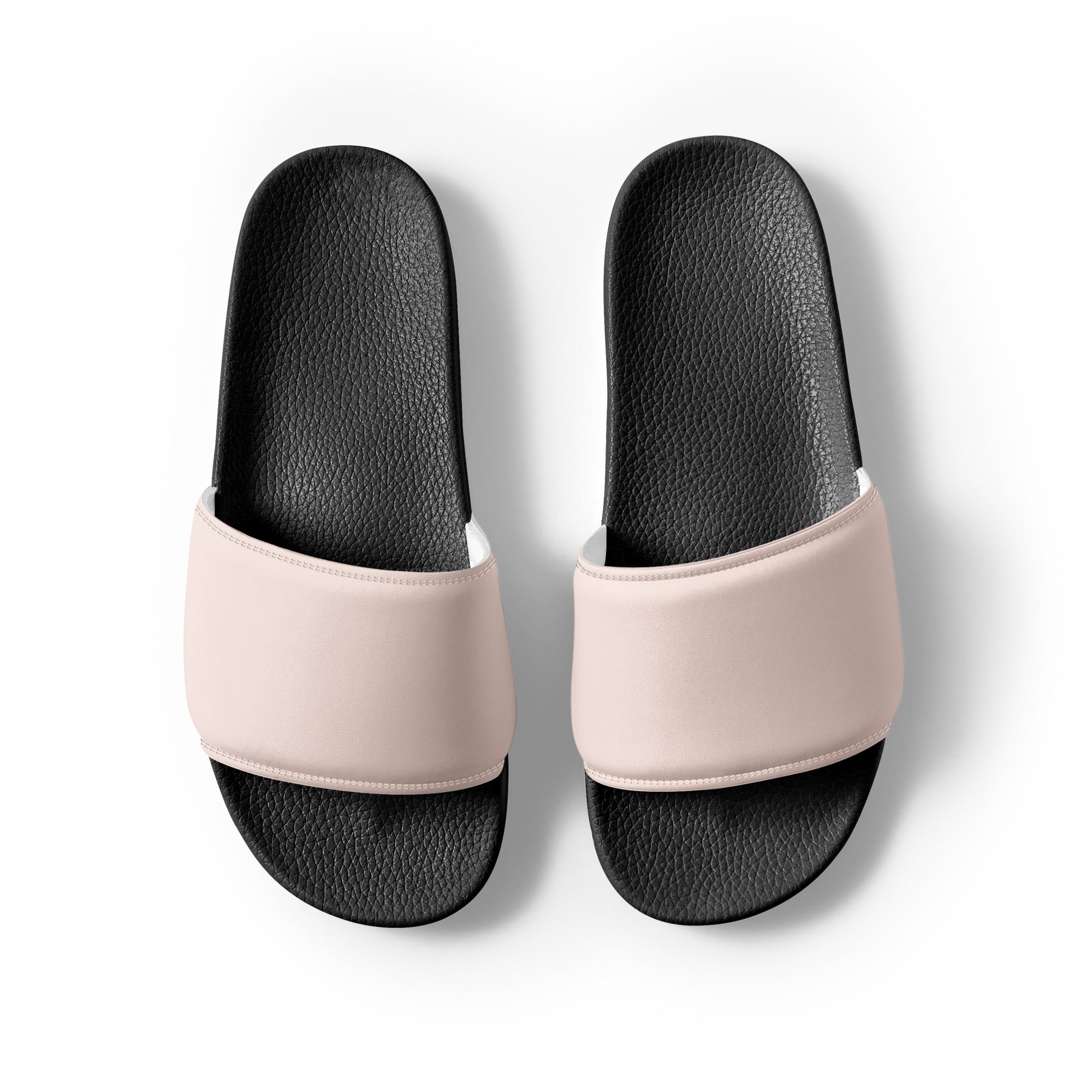 Bridesmaid Color Men's Slides by Visual Verse - Image 2