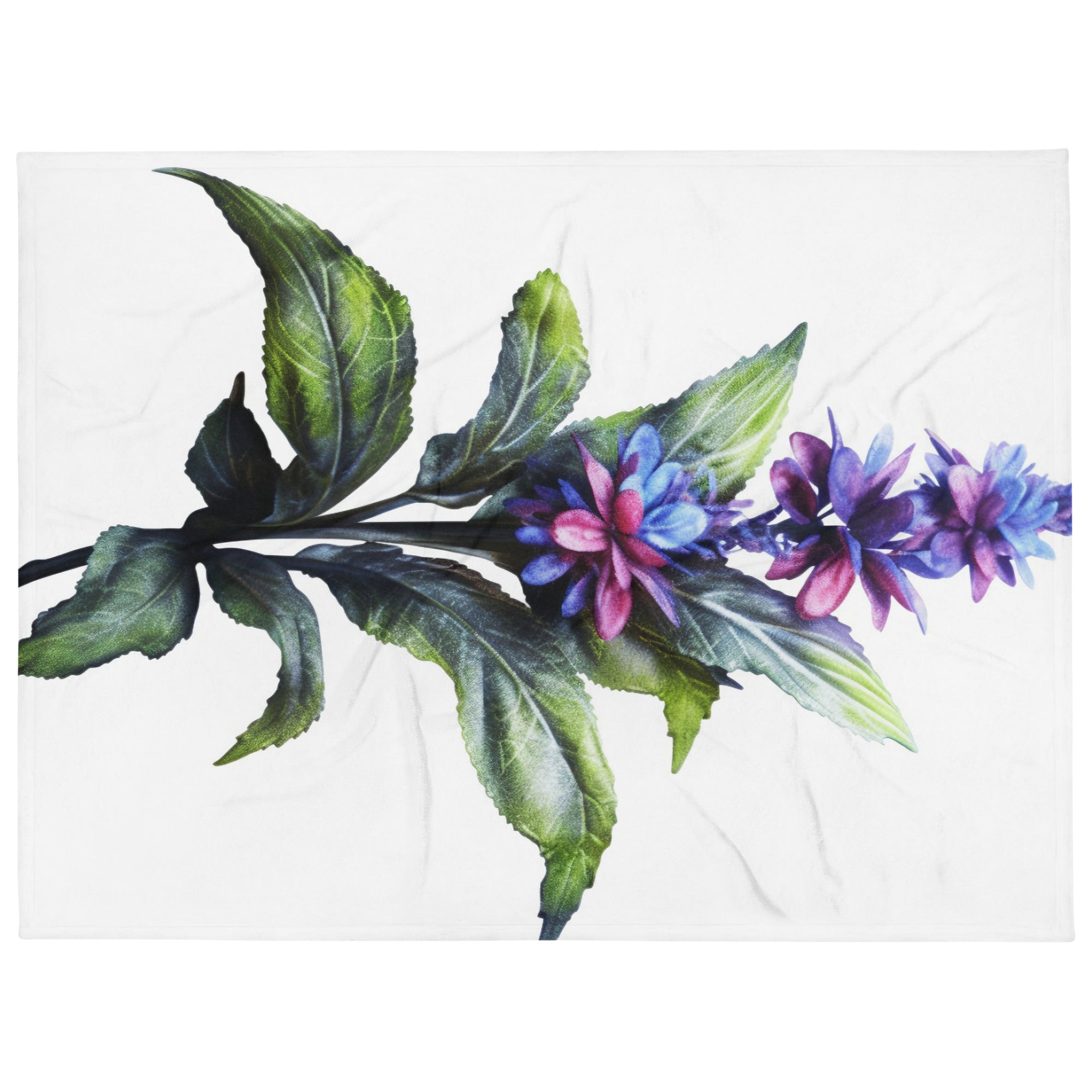 Bugleweed Flower Blanket by Visual Verse - Image 1