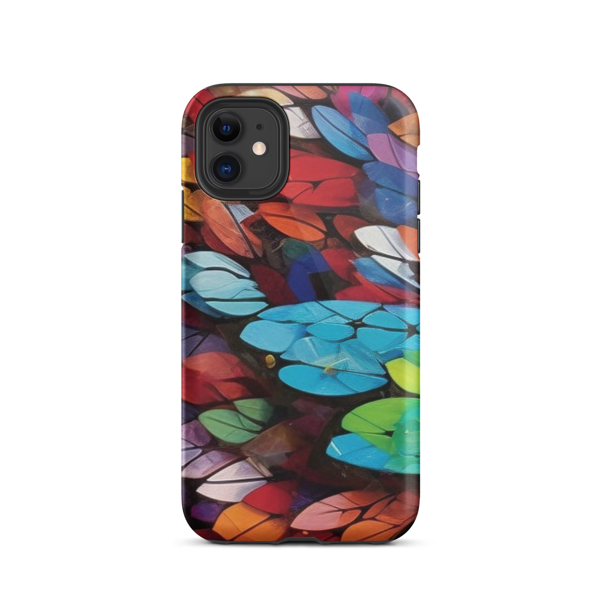 Butterfly Wings Zoomed iPhone Case by Visual Verse - Image 1