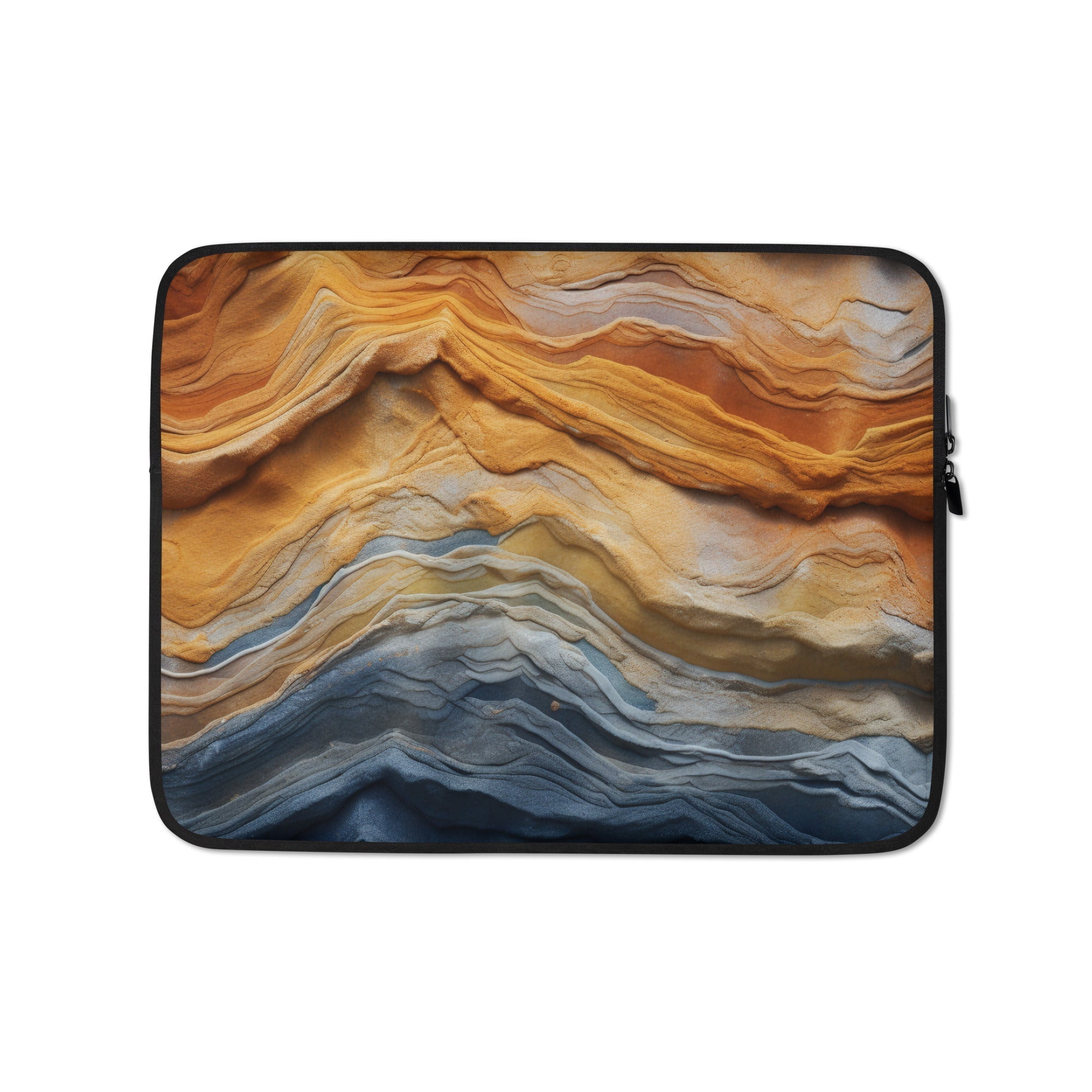 Calcite Rock Laptop Sleeve by Visual Verse - Image 2