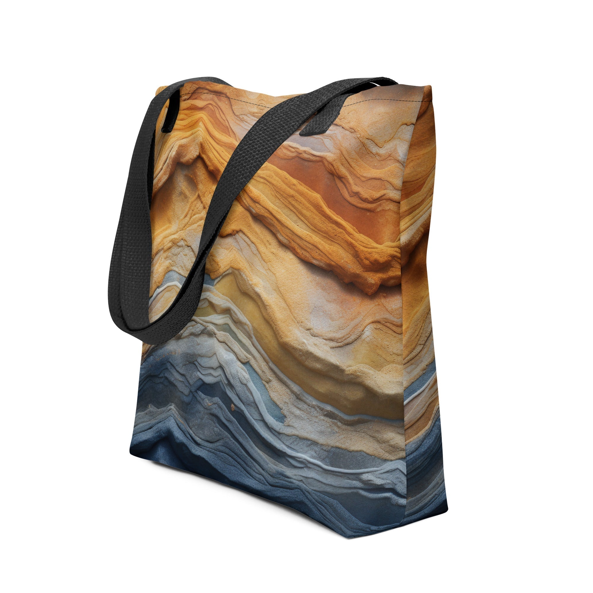 Calcite Rock Tote Bag by Visual Verse - Image 1