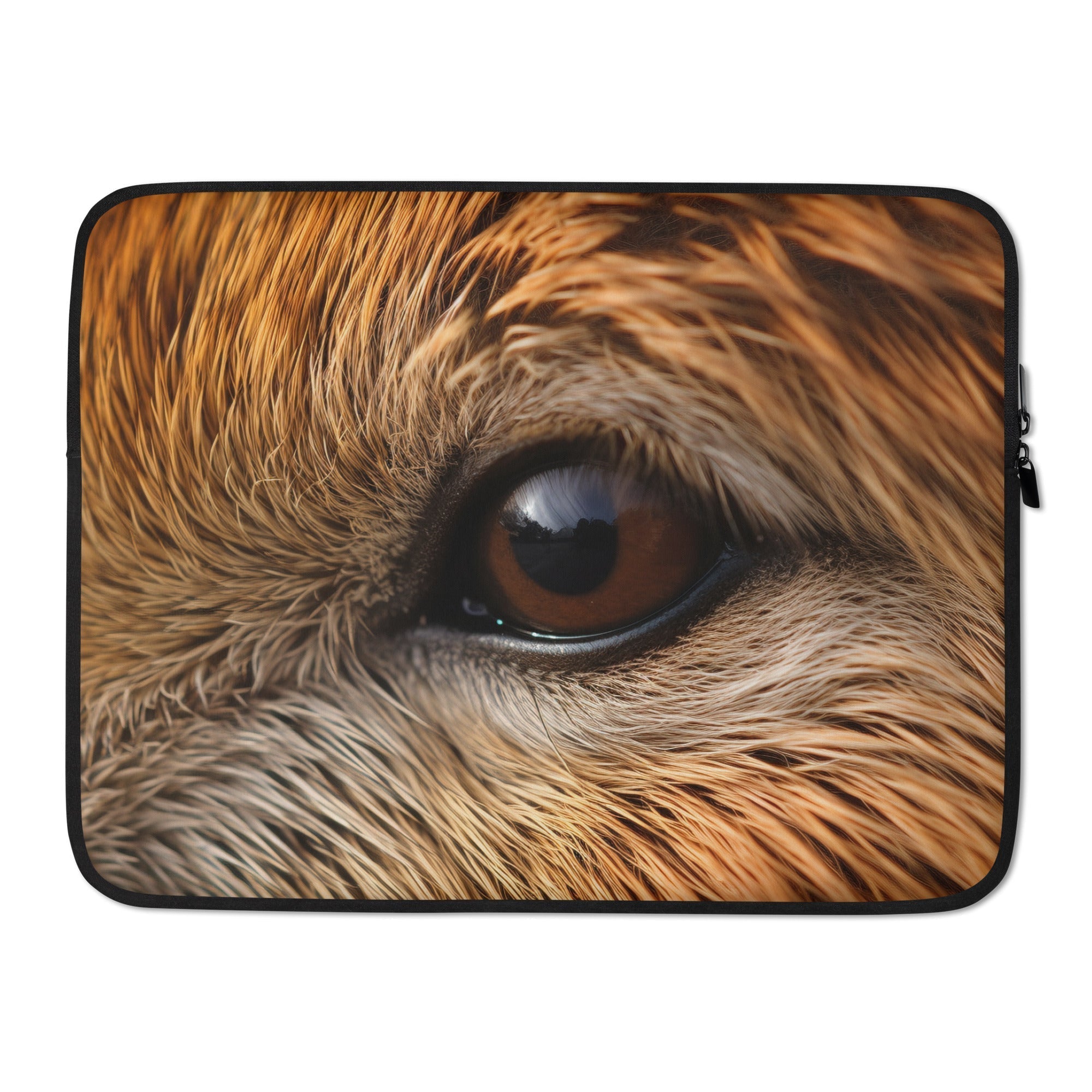 Capybara Fur Laptop Sleeve by Visual Verse - Image 1