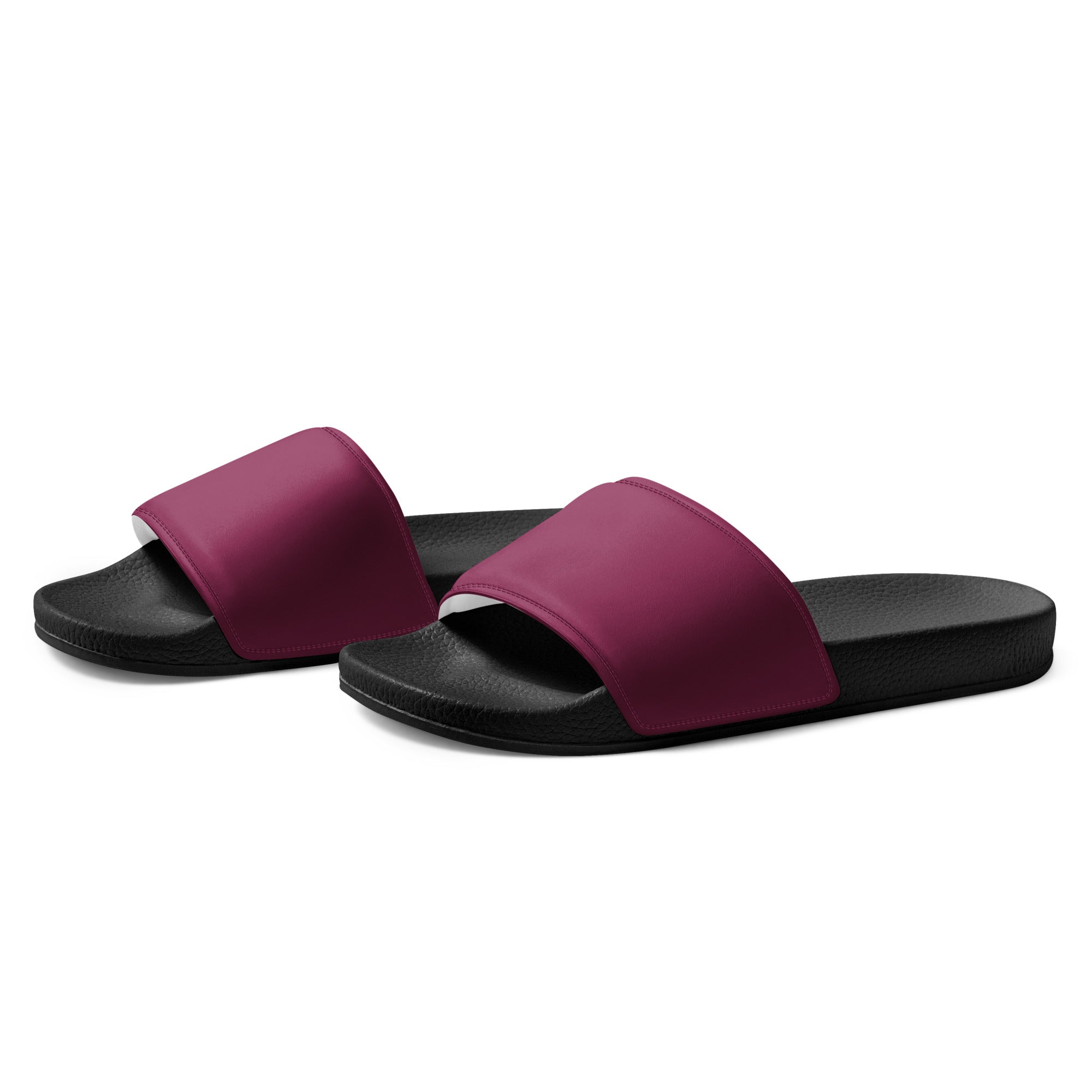 Cardinal Color Men's Slides by Visual Verse - Image 3