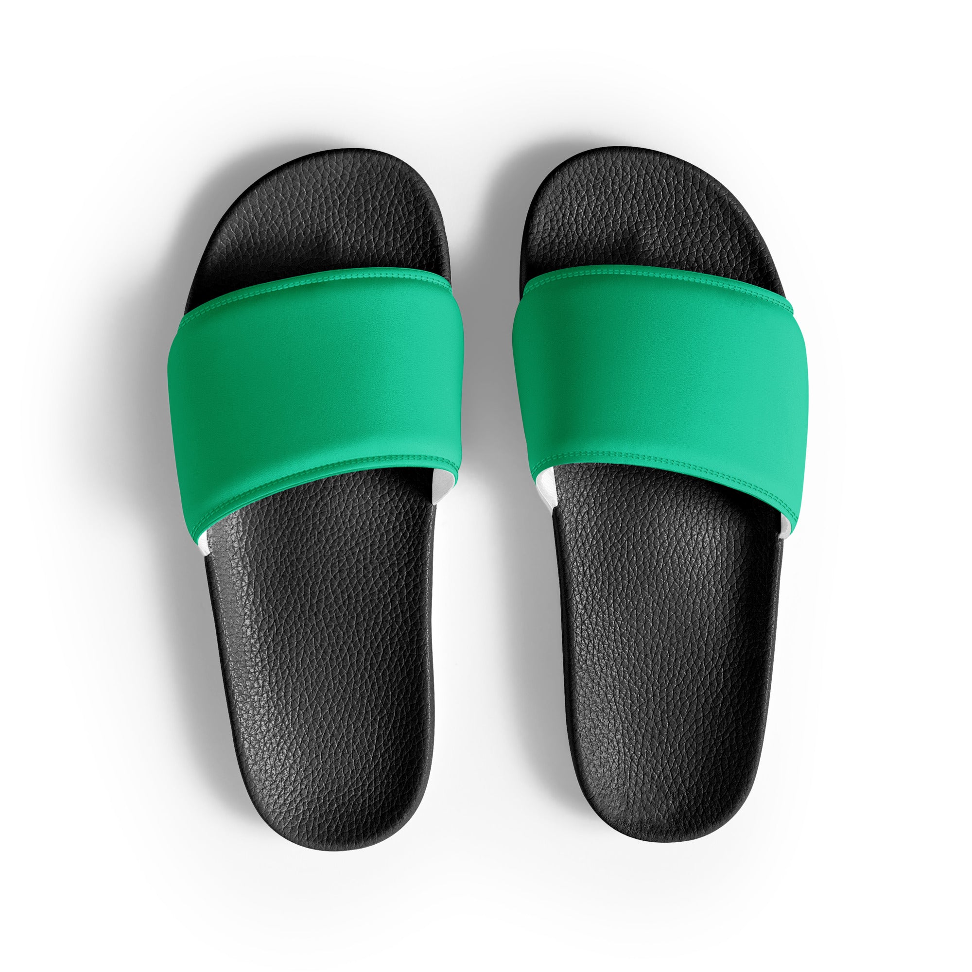 Caribbean Color Men's Slides by Visual Verse - Image 1